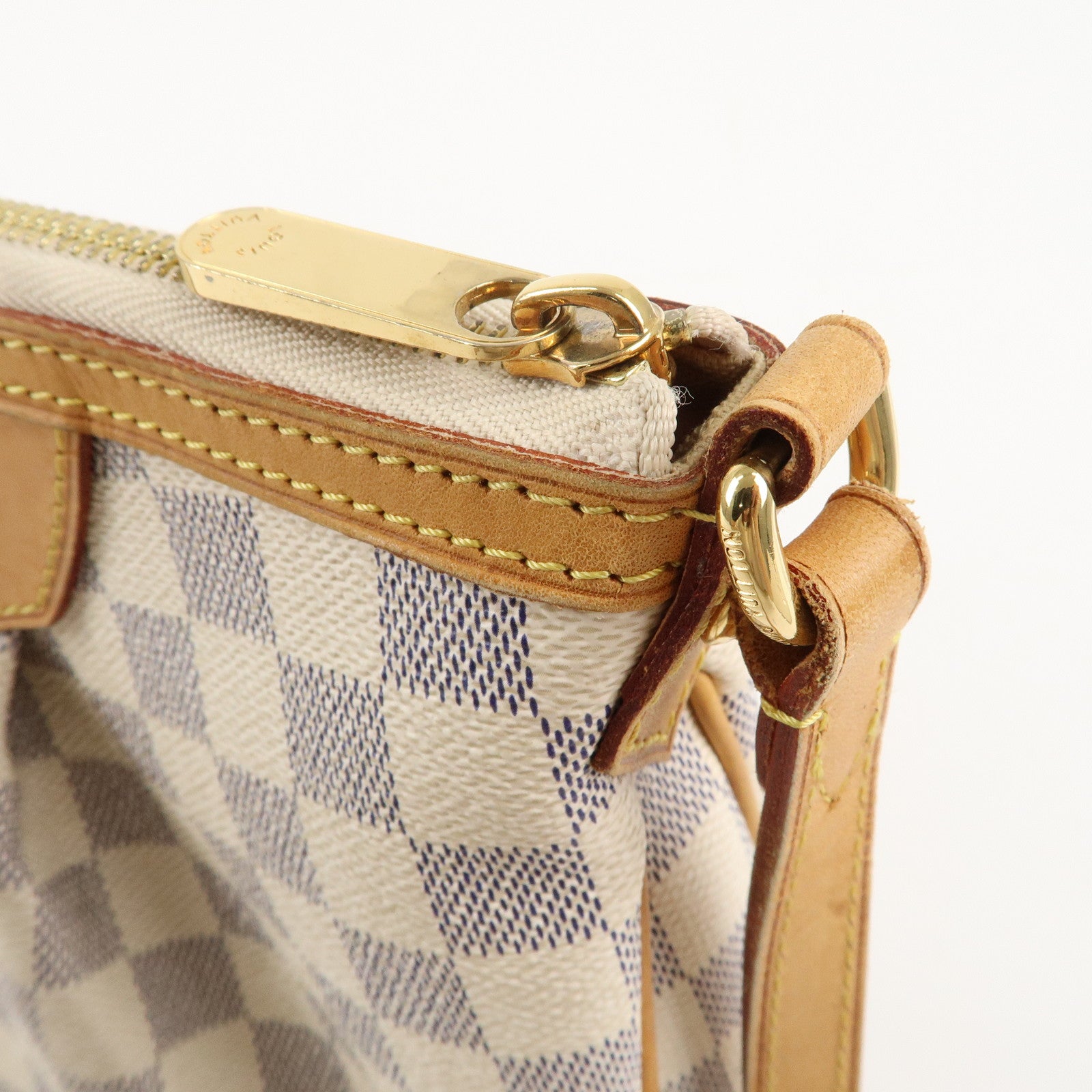 Louis Vuitton Damier Azur Siracusa PM Shoulder Bag N41113