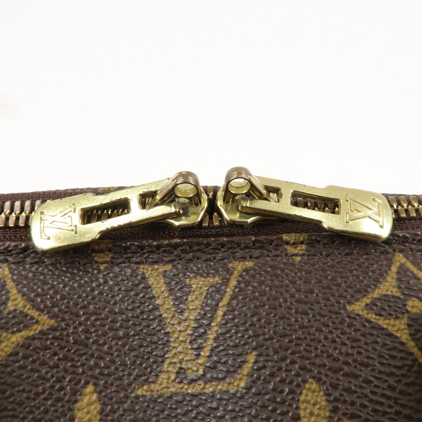 Louis Vuitton Monogram Alma Hand Bag Brown M51130