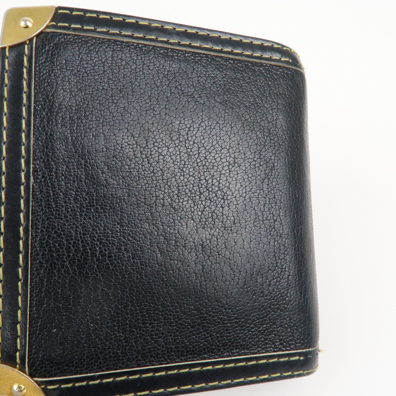 Louis Vuitton Suhali Compact Zip Bi-fold Wallet Noir M91828