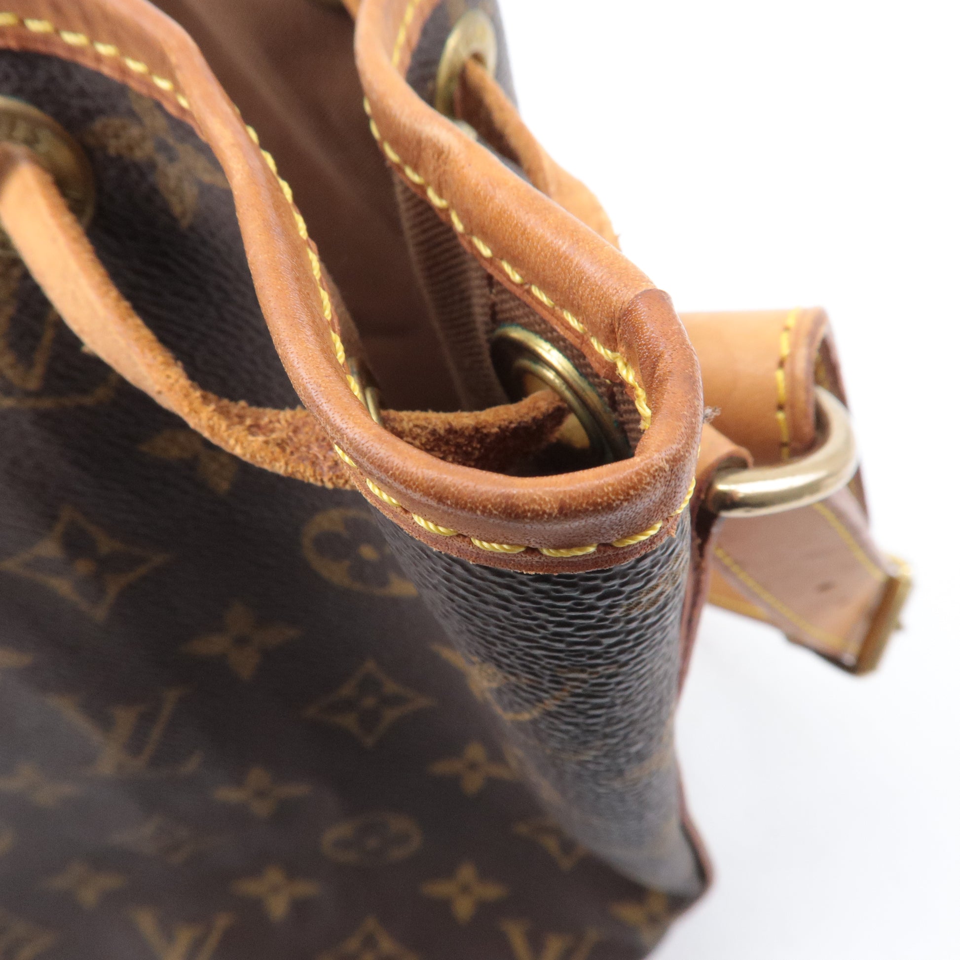 LOUIS VUITTON Shoulder Bag M42226 Petit Noe Monogram canvas Brown Wome –