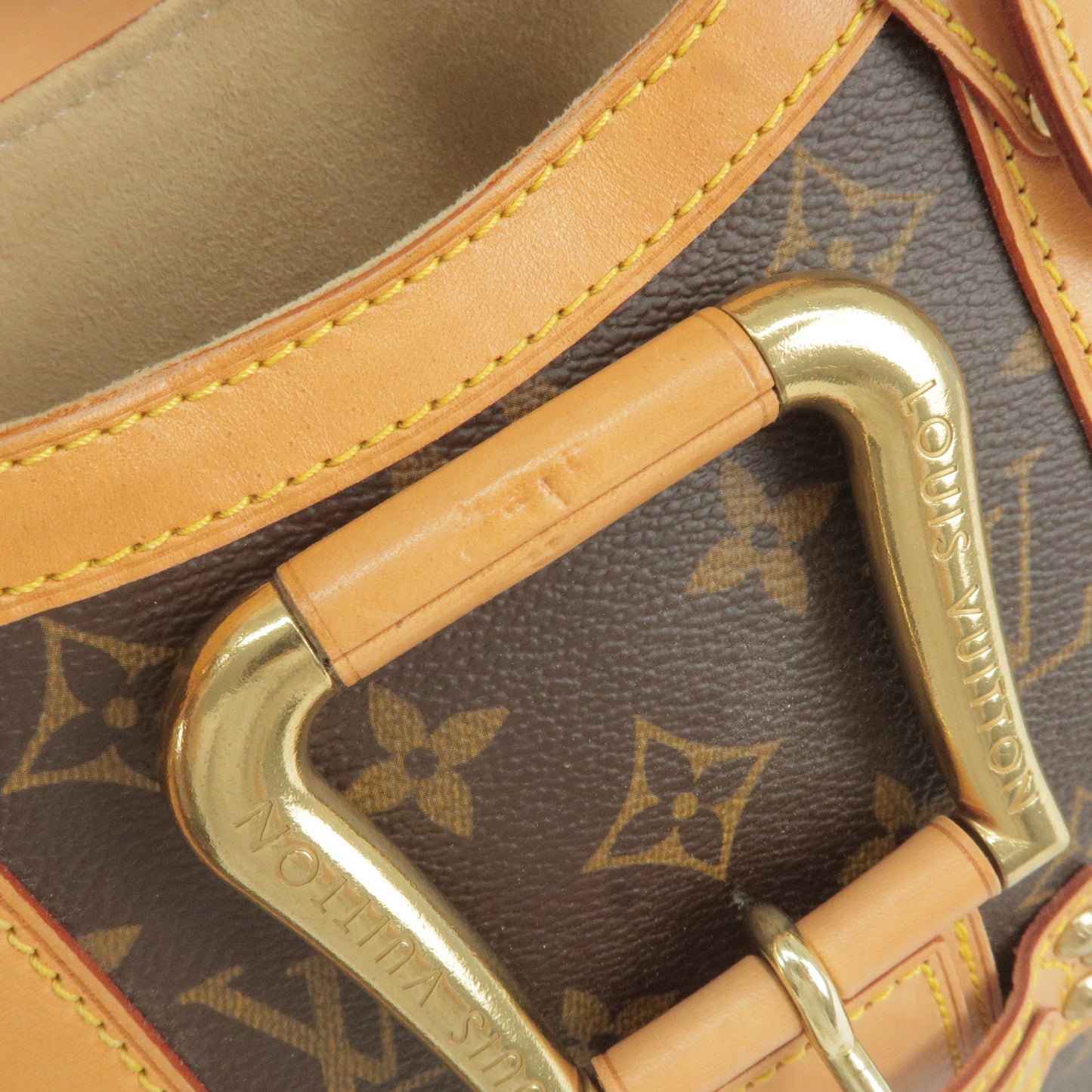 Louis Vuitton Monogram Theda GM Hand Bag Purse M92393