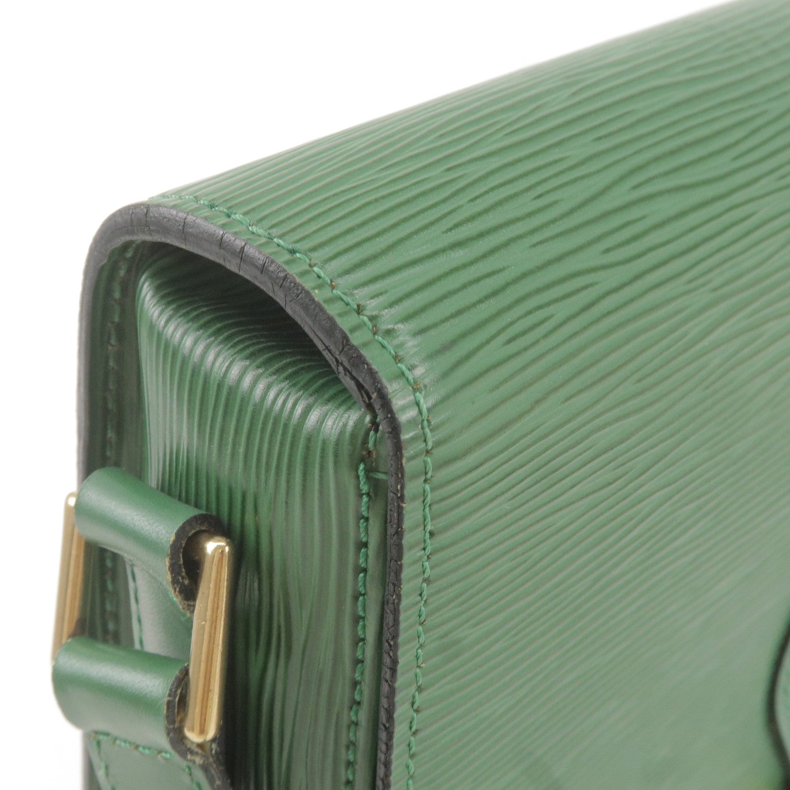 Louis Vuitton Green Epi Leather Borneo Saint Cloud Crossbody Bag