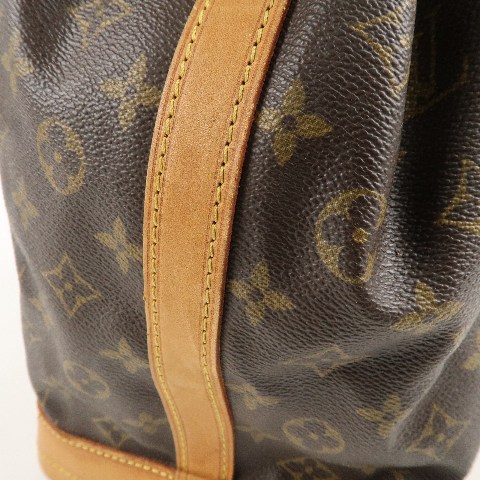 Louis Vuitton Monogram Noe Shoulder Bag Brown M42224