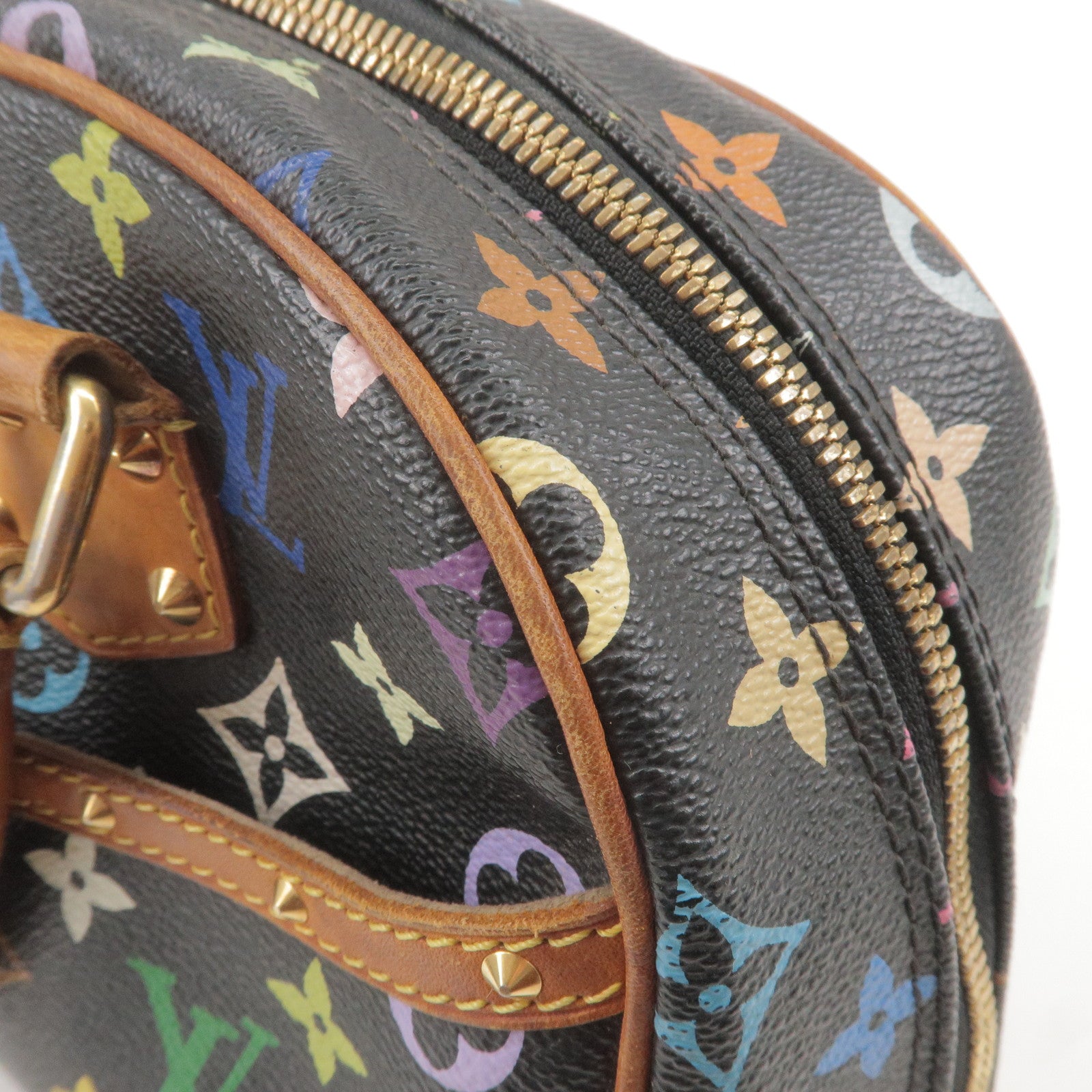 Louis-Vuitton-Monogram-Multi-Color-Trouville-Hand-Bag-Noir-M92662