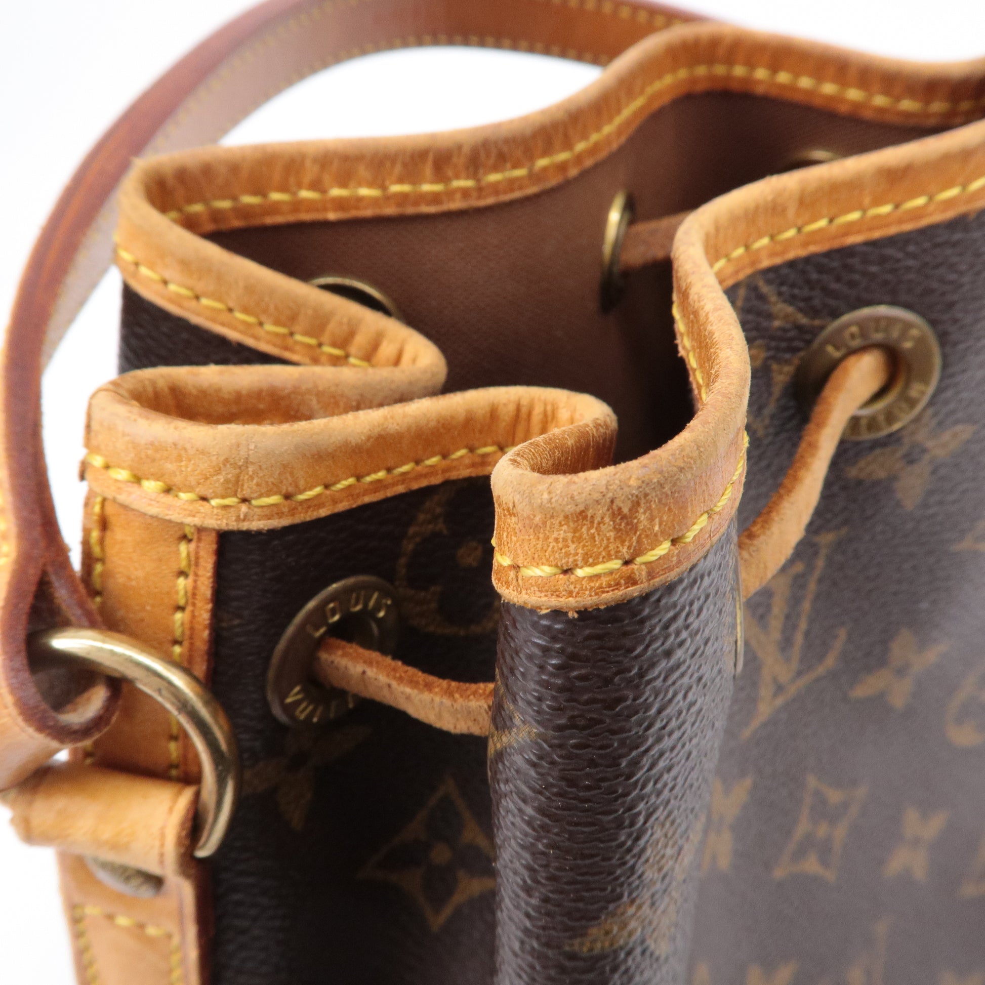 Louis-Vuitton-Monogram-Mini-Noe-Hand-Bag-Brown-M42227 – dct