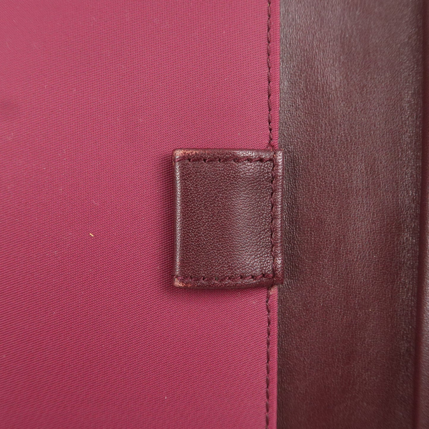 Christian Dior Trotter Canvas Saddle Agenda Planner Cover Bordeaux