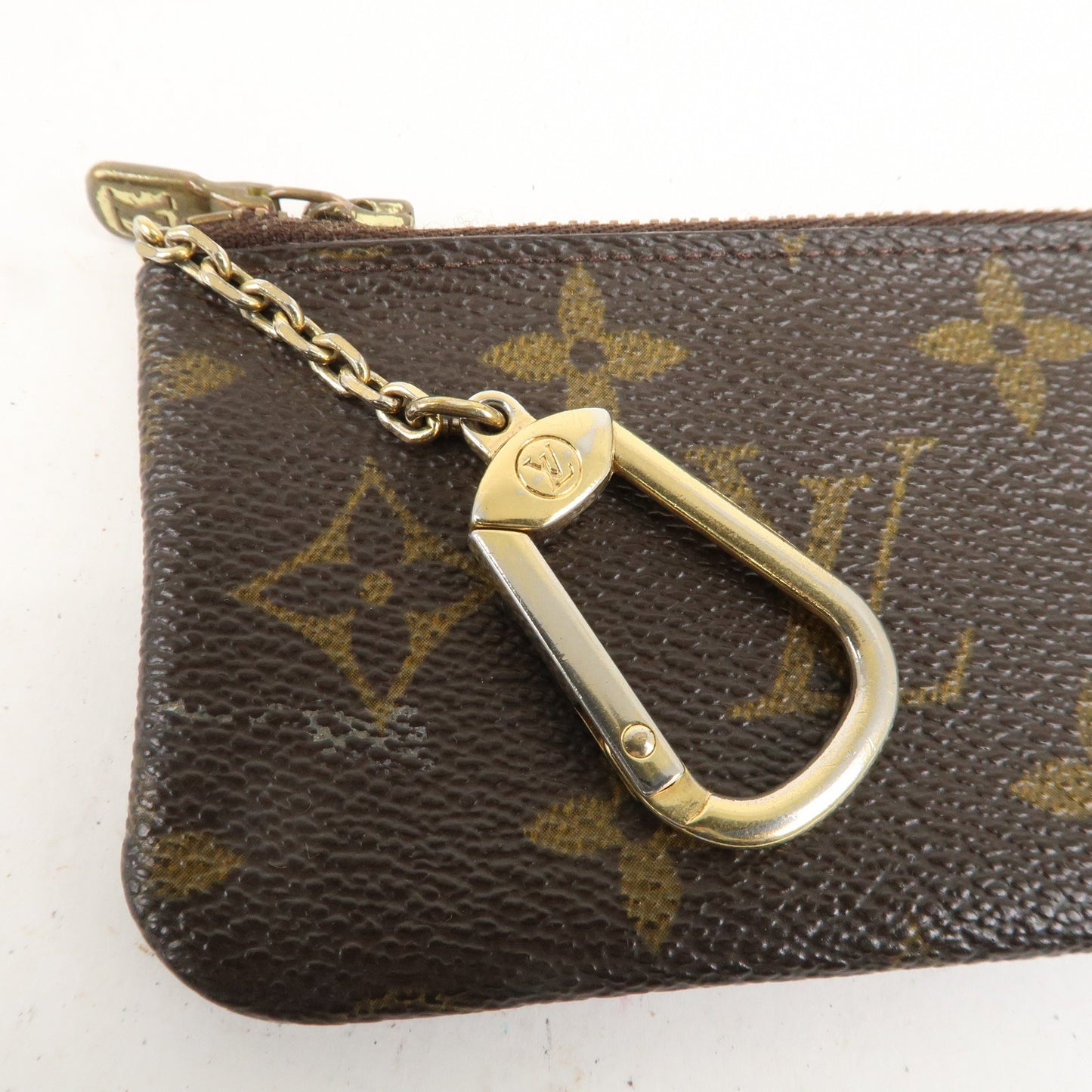 Louis Vuitton Monogram Set of 2 Pochette Cles Coin Key Case M62650