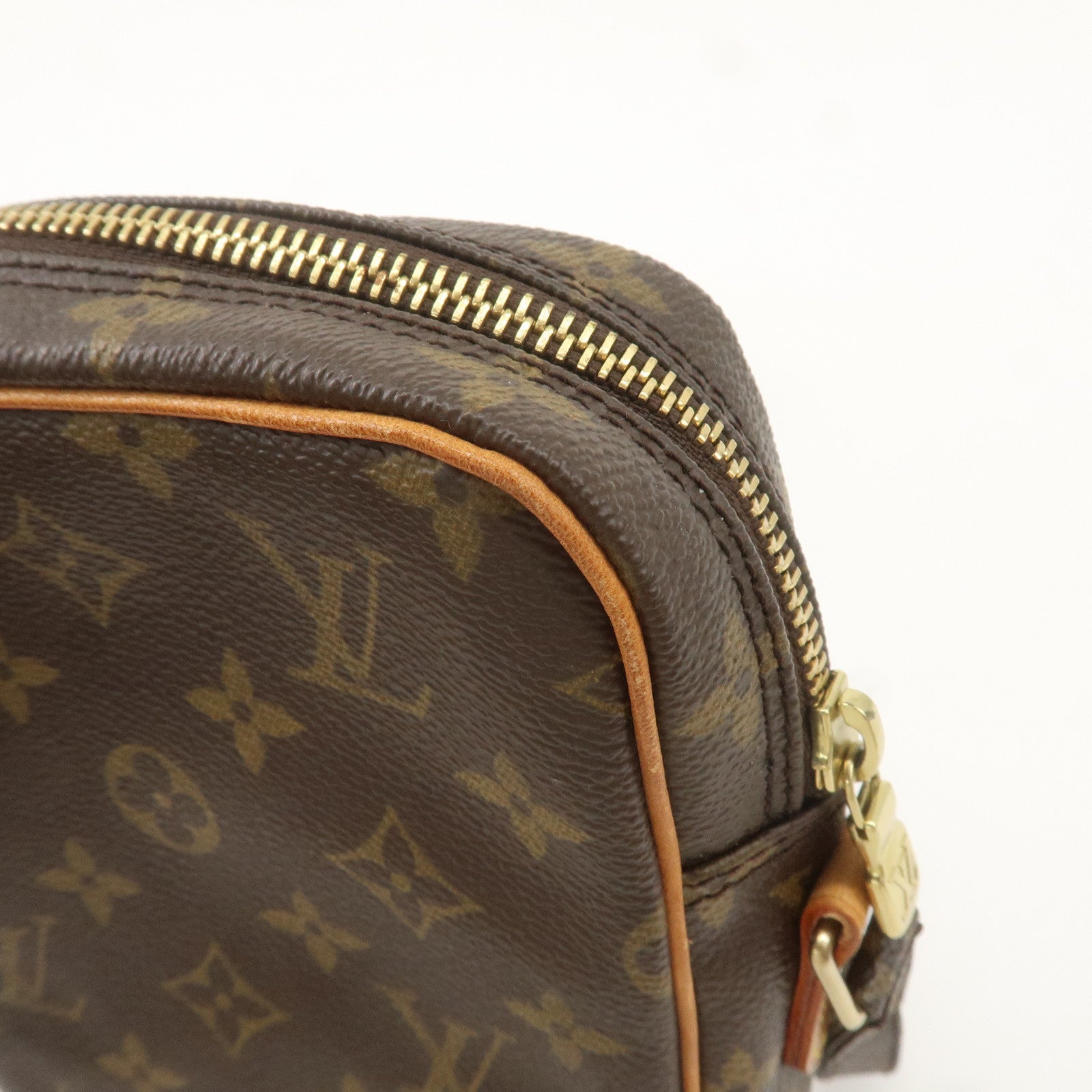 Louis Vuitton Monogram Danube Shoulder Bag Brown M45266