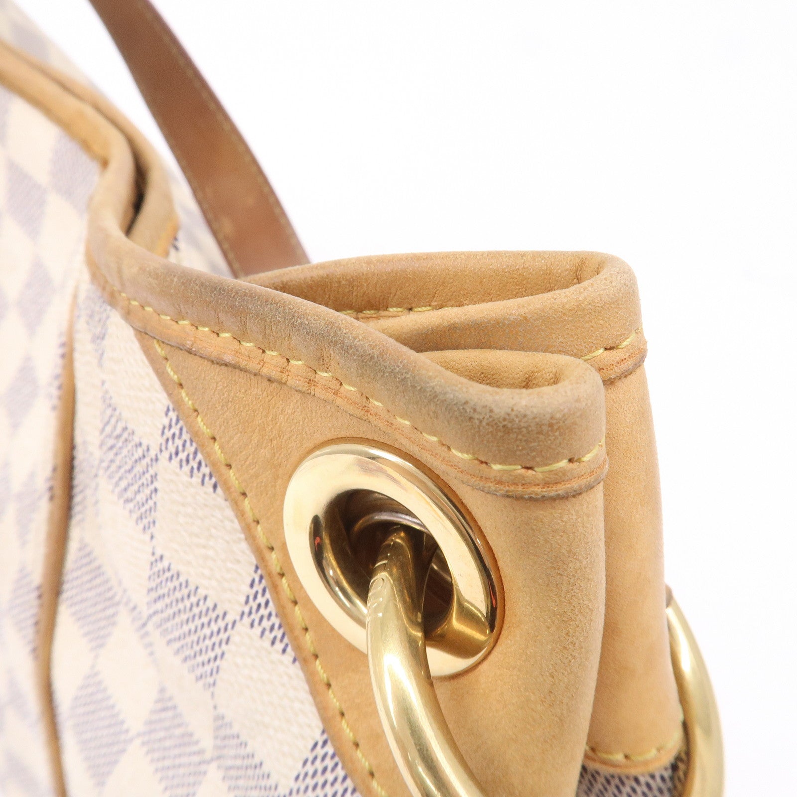 Vintage Louis Vuitton Damier Azur Galliera PM Shoulder Bag 