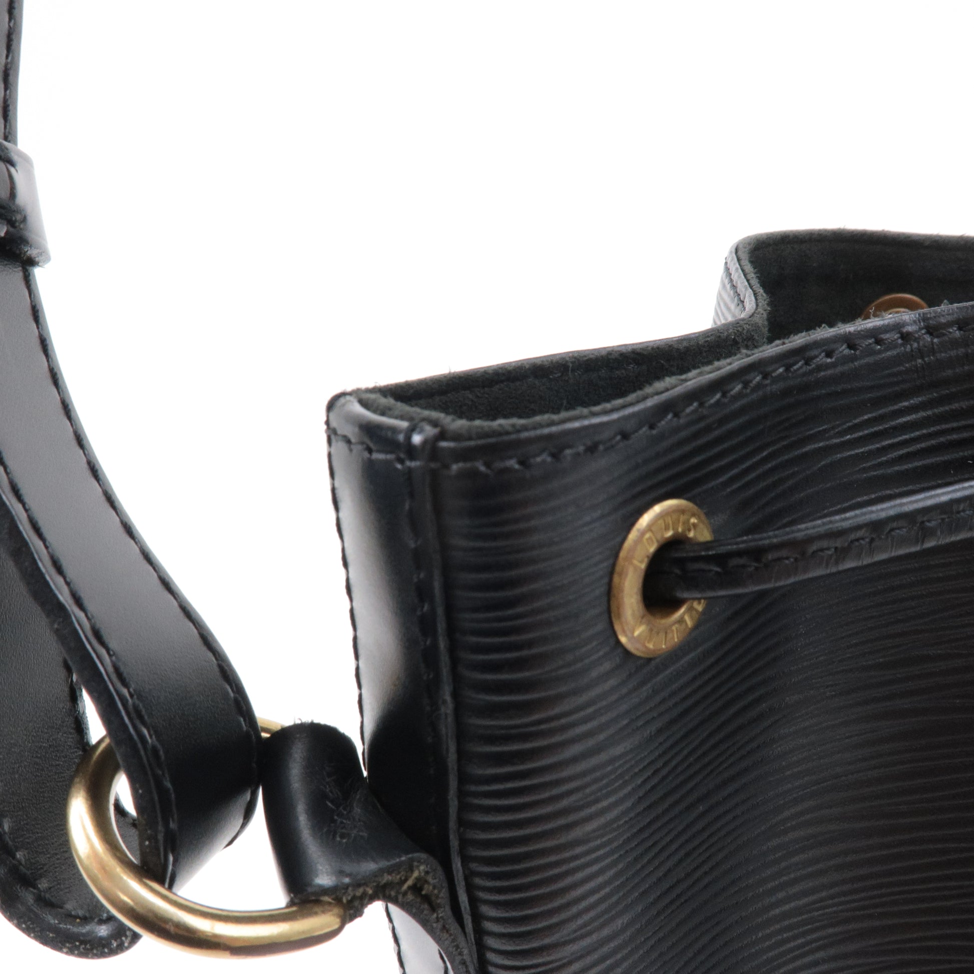 Louis Vuitton - Petit Noé Epi Leather Noir