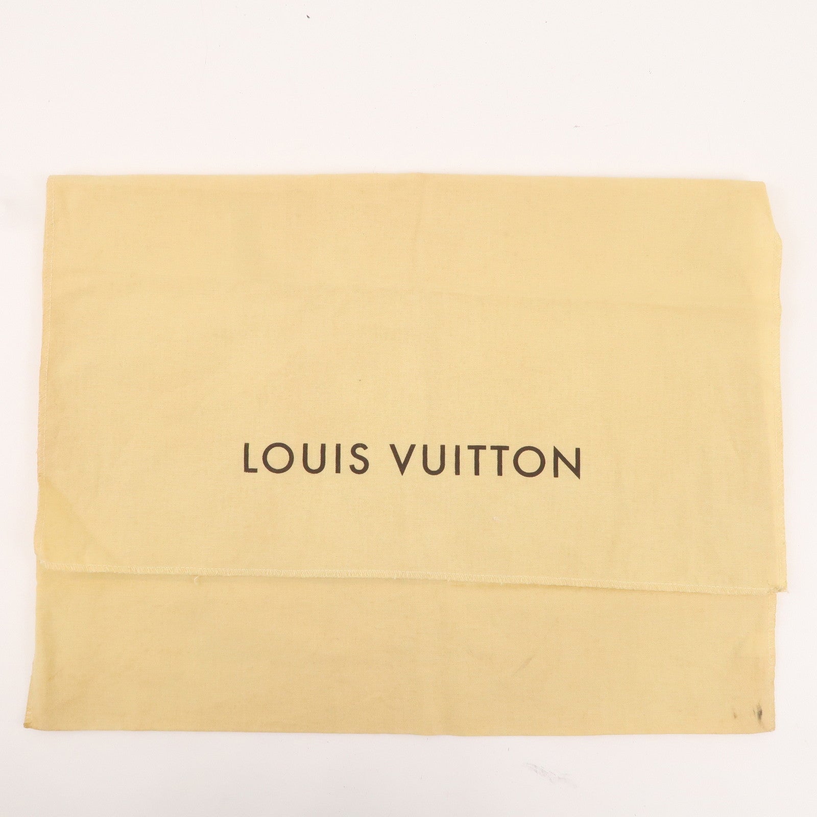 Louis Vuitton Set of 10 Dust Bag Flap Style Beige