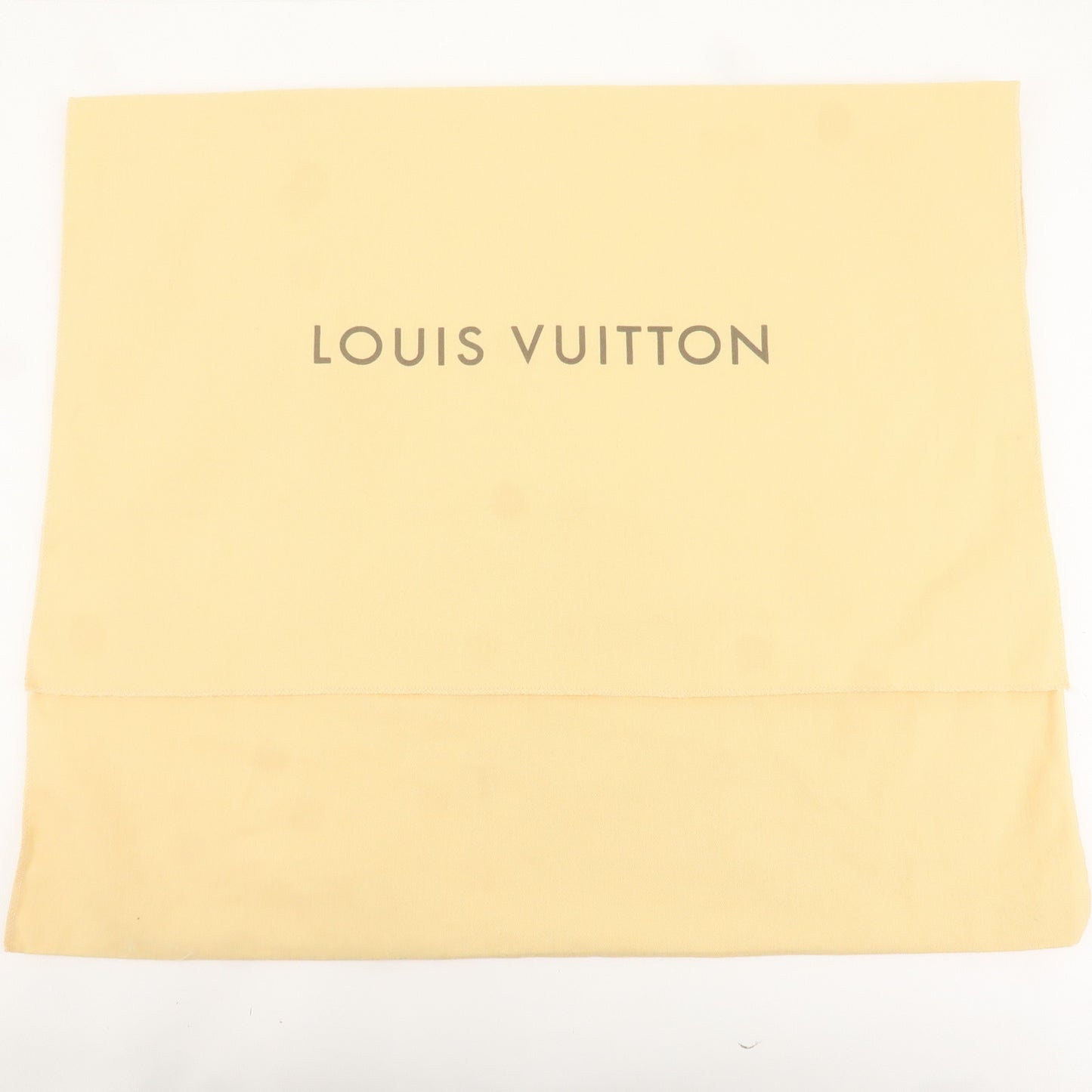 Louis Vuitton Set of 10 Dust Bag Flap Style Beige