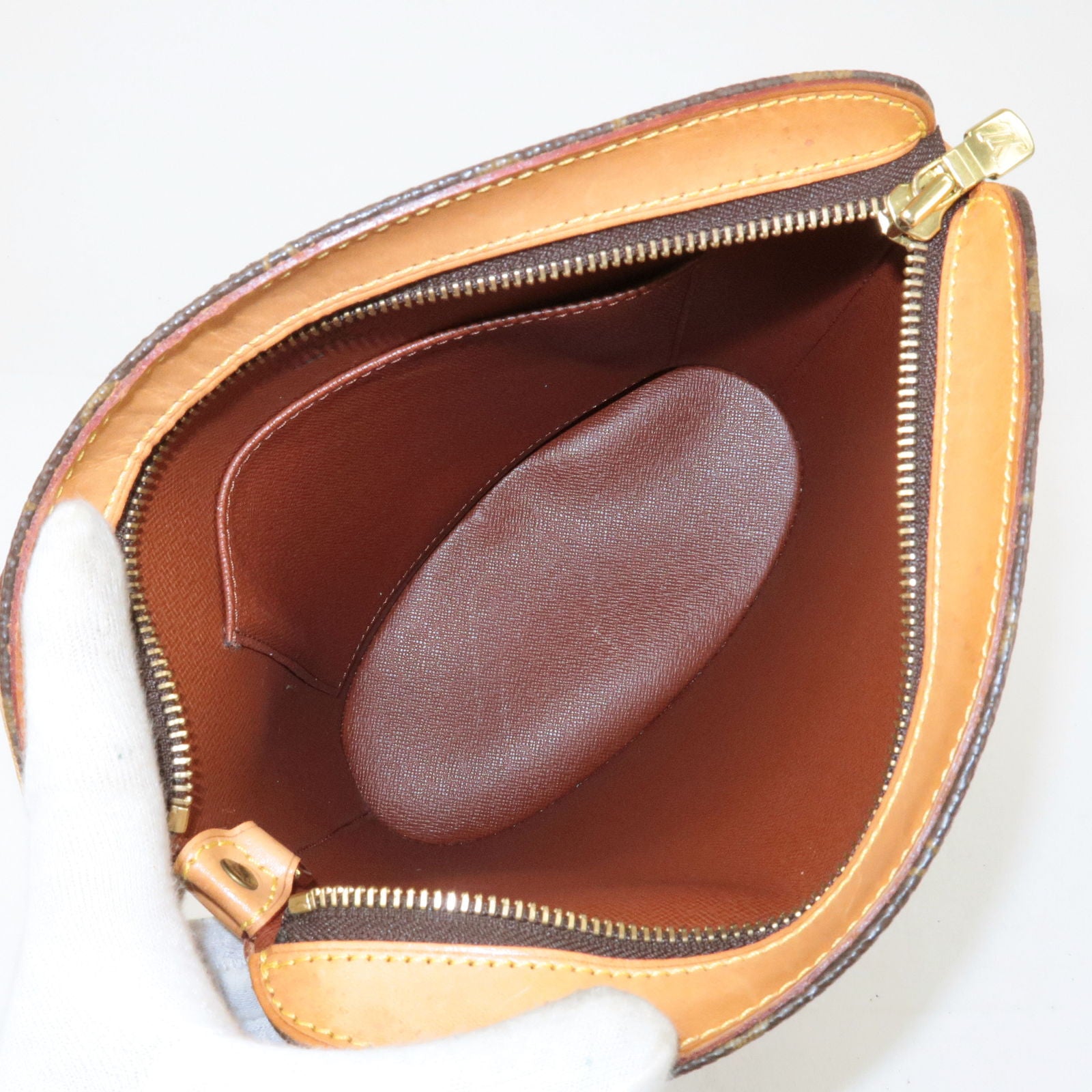 Louis Vuitton Pre-Loved Soufflot BB bag for Women - Brown in KSA
