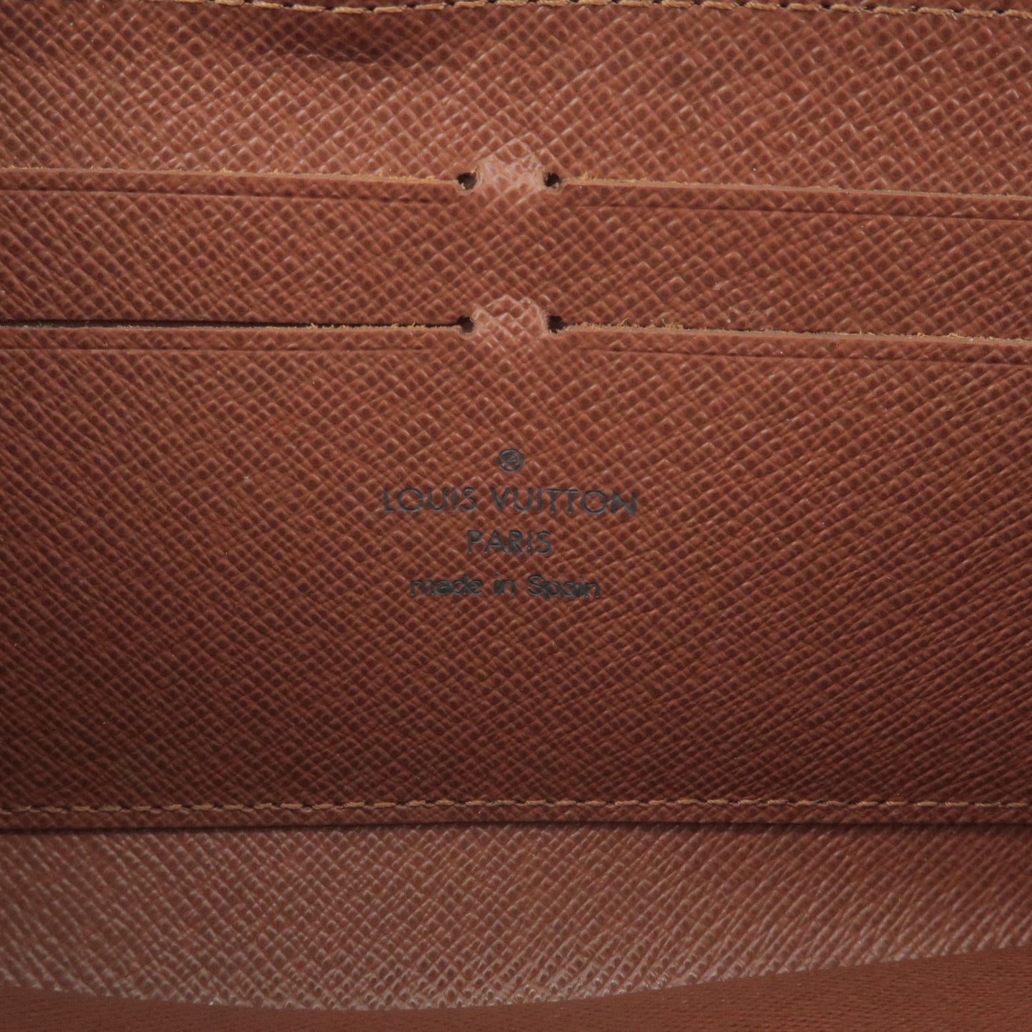 Louis Vuitton Monogram Zippy Wallet Zip Round Wallet M60017