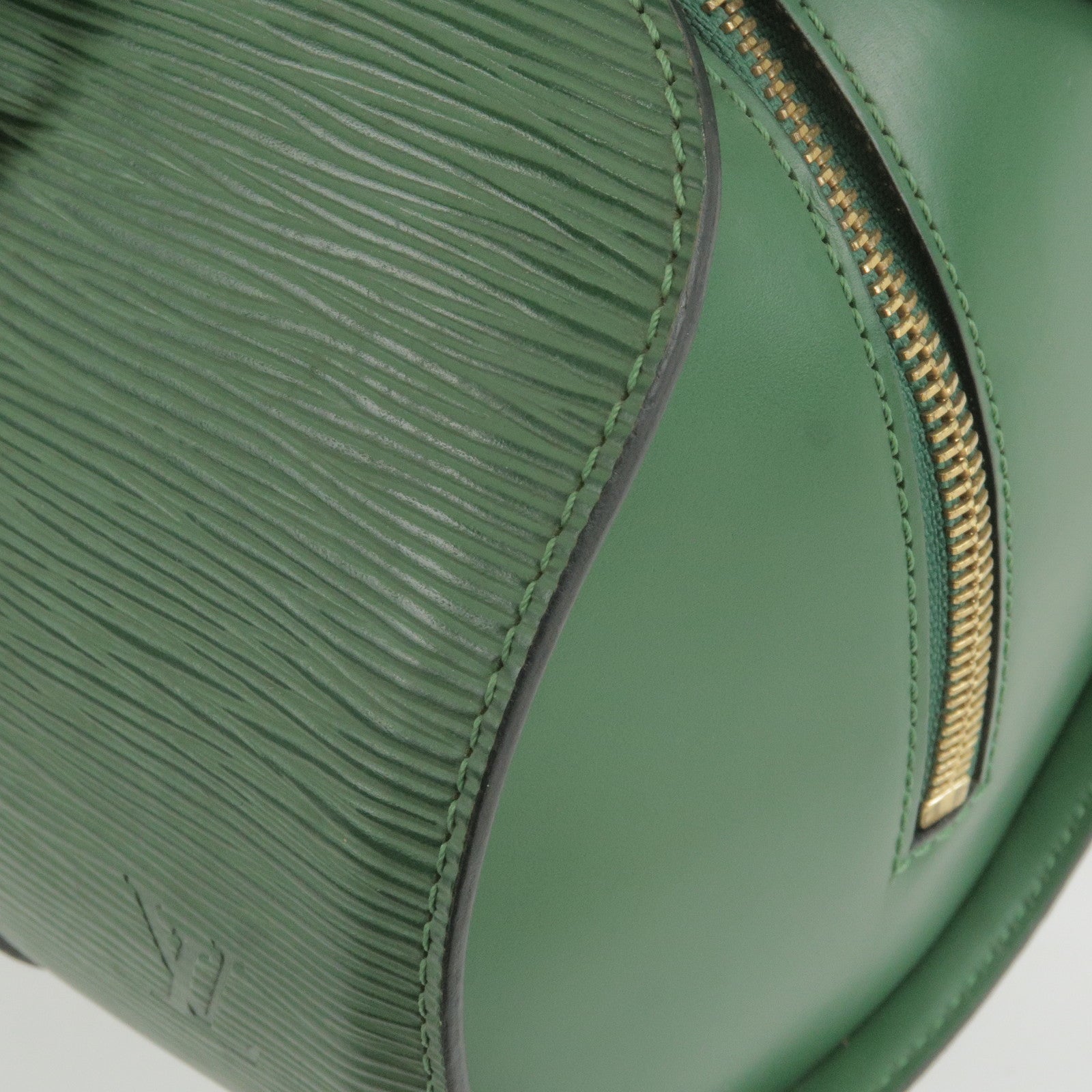 Vintage Louis Vuitton Soufflot Green Epi Leather