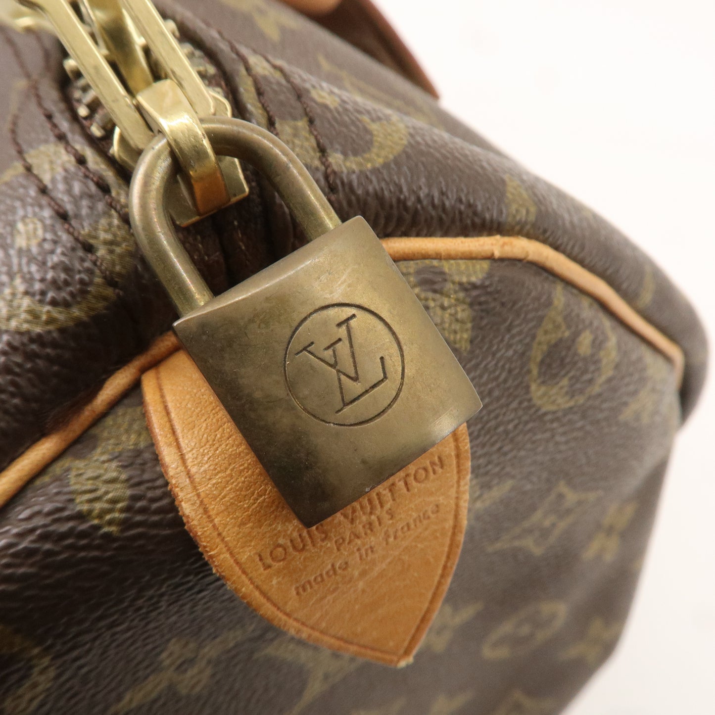 Louis Vuitton Monogram Keep All 50 Boston Bag Brown M41426