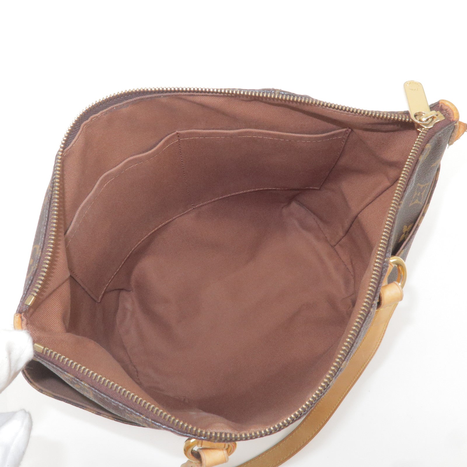 Louis Vuitton Monogram Totally PM Zip Tote Shoulder Bag