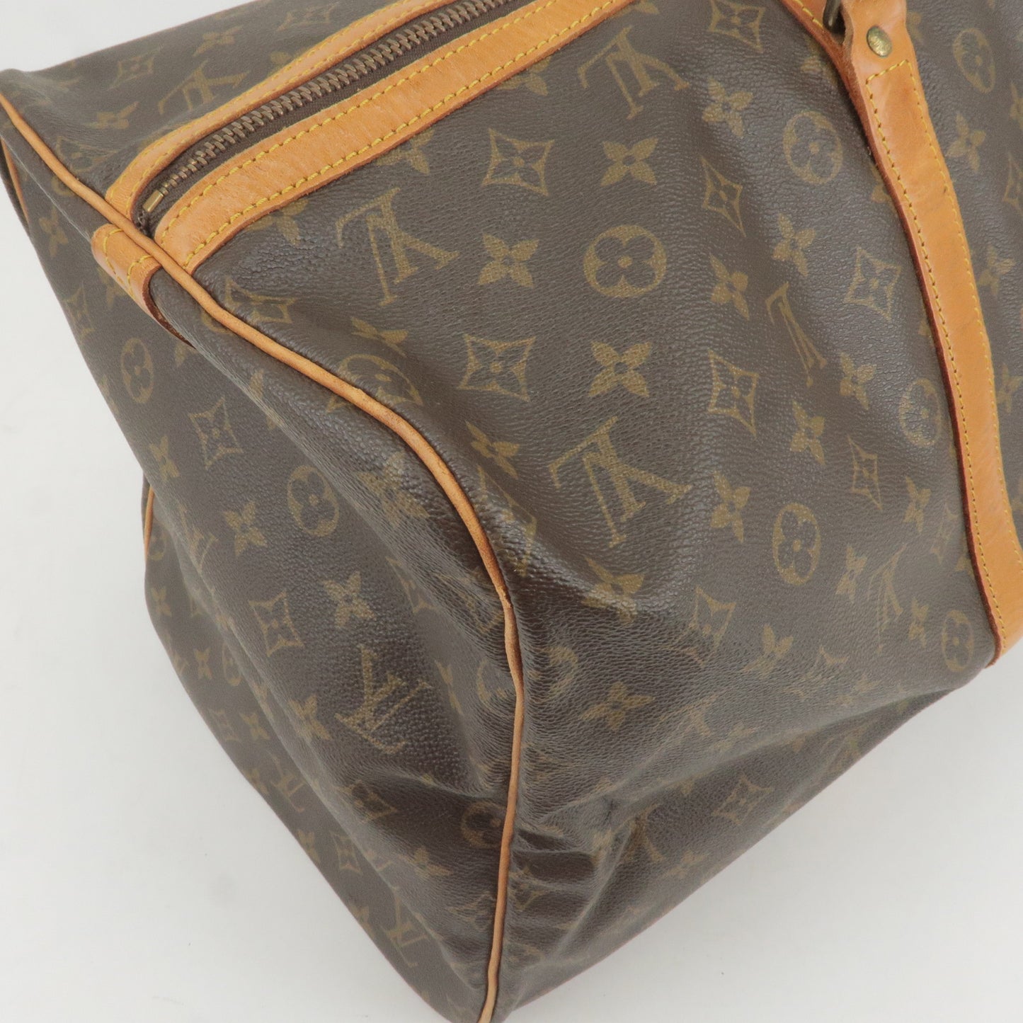 Louis Vuitton Monogram Sac Souple 55 Boston Bag M41622