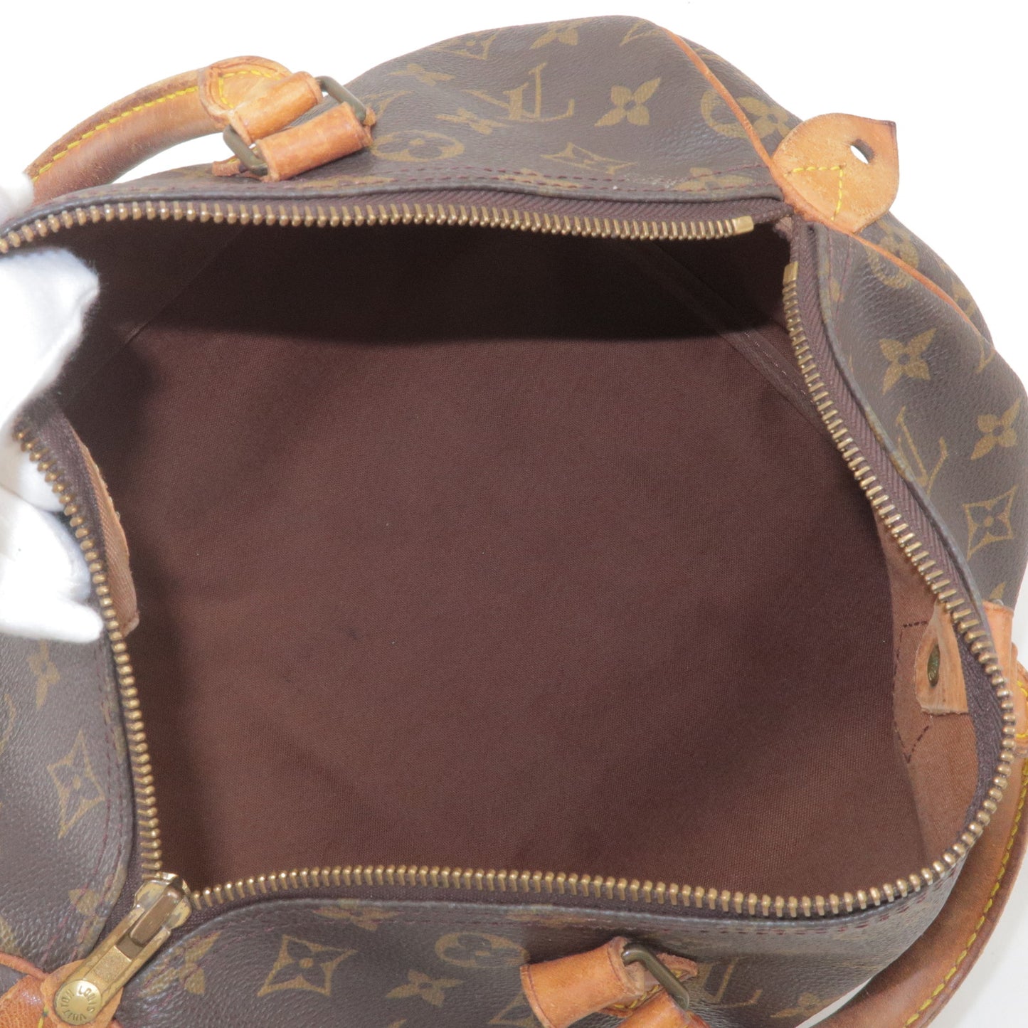 Louis Vuitton Monogram Speedy 30 Hand Bag Boston Bag M41526