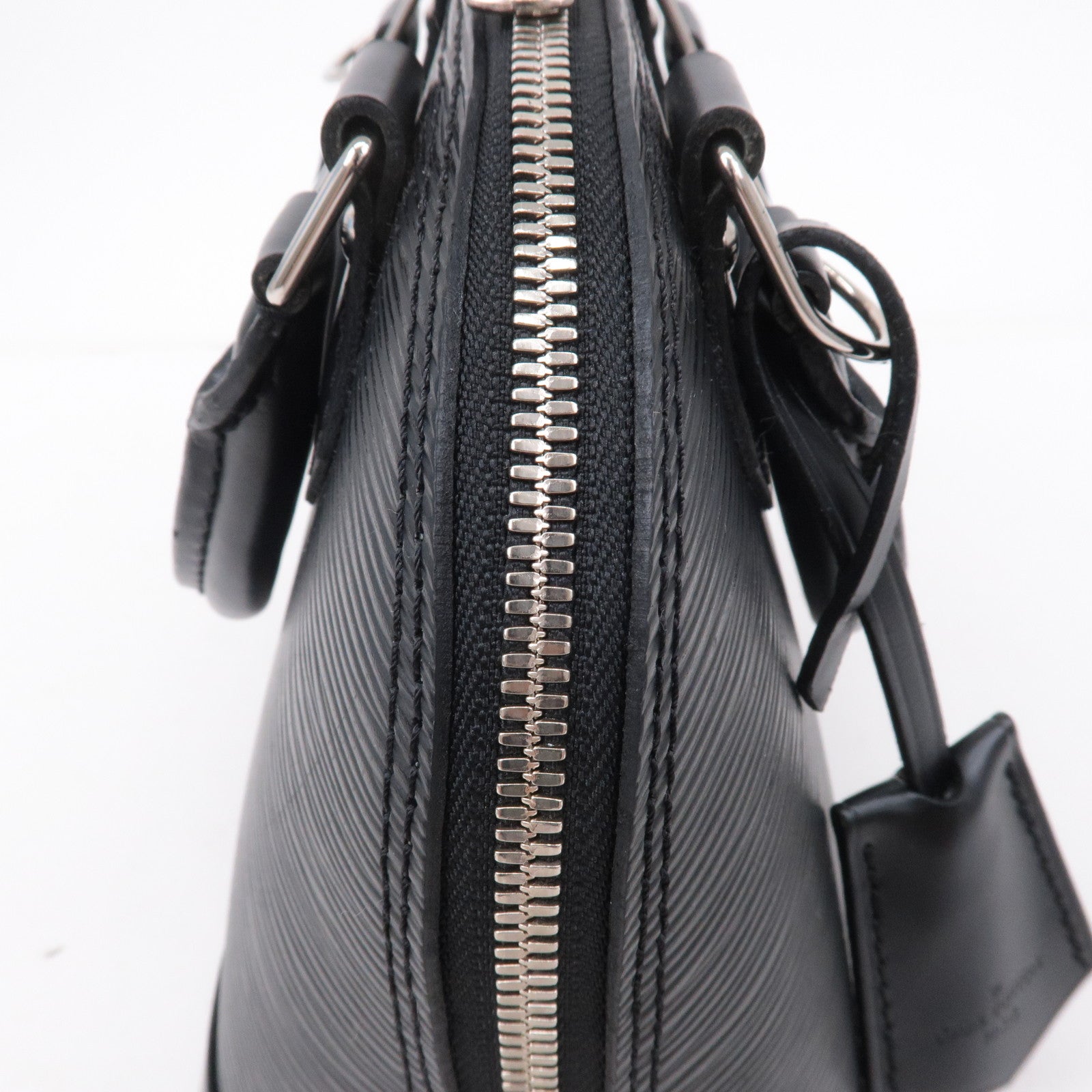 LOUIS VUITTON M40862 Hand Shoulder Bag 2Way ALMA BB Epi Black Noir Ex++