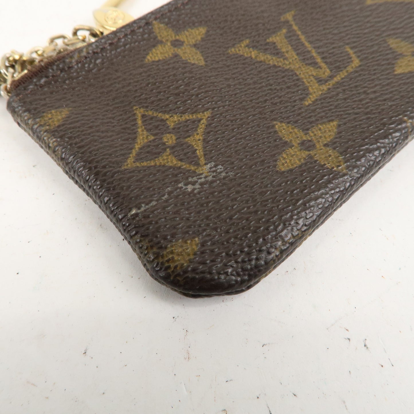 Louis Vuitton Monogram Set of 2 Pochette Cles Coin Key Case M62650