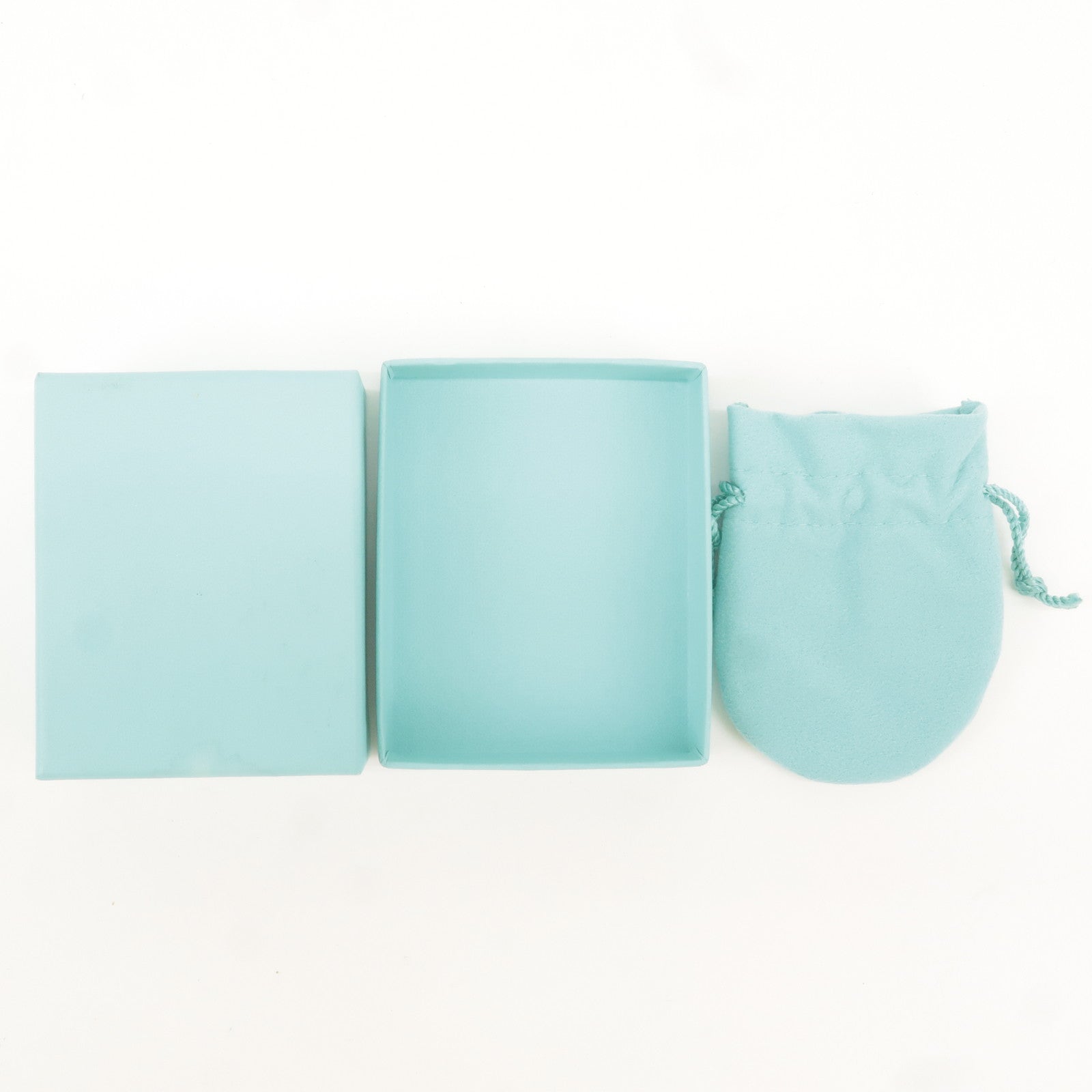 Tiffany&Co. Set of 8 Jewelry Box Drawstring Bag Tiffany Blue