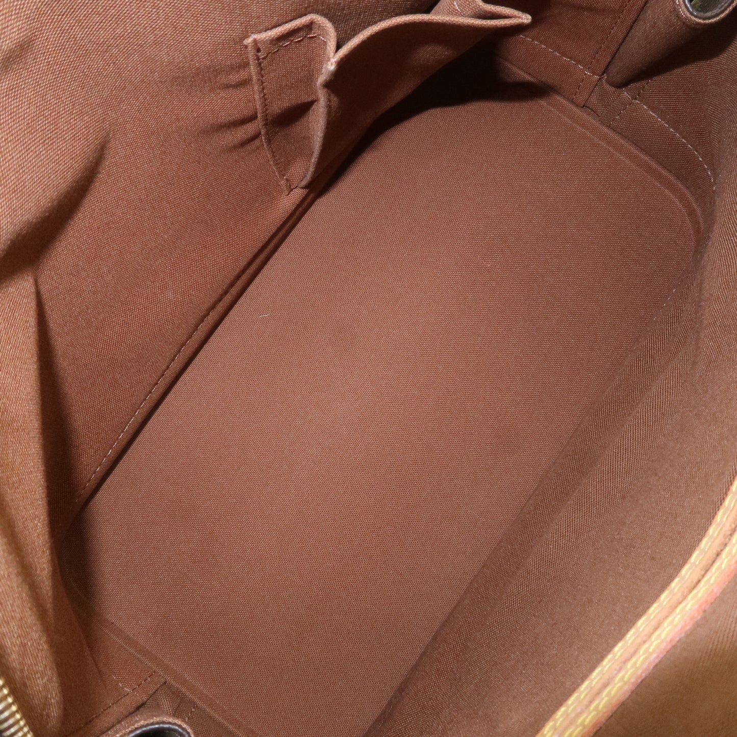 Louis Vuitton Monogram Alma Hand Bag Brown Brown M51130
