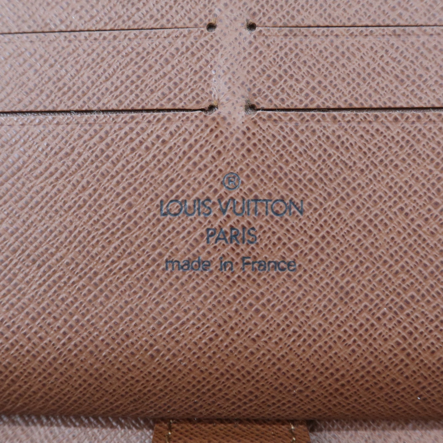 LOUIS VUITTON purse M60002 Zippy Organizer Monogram canvas Brown