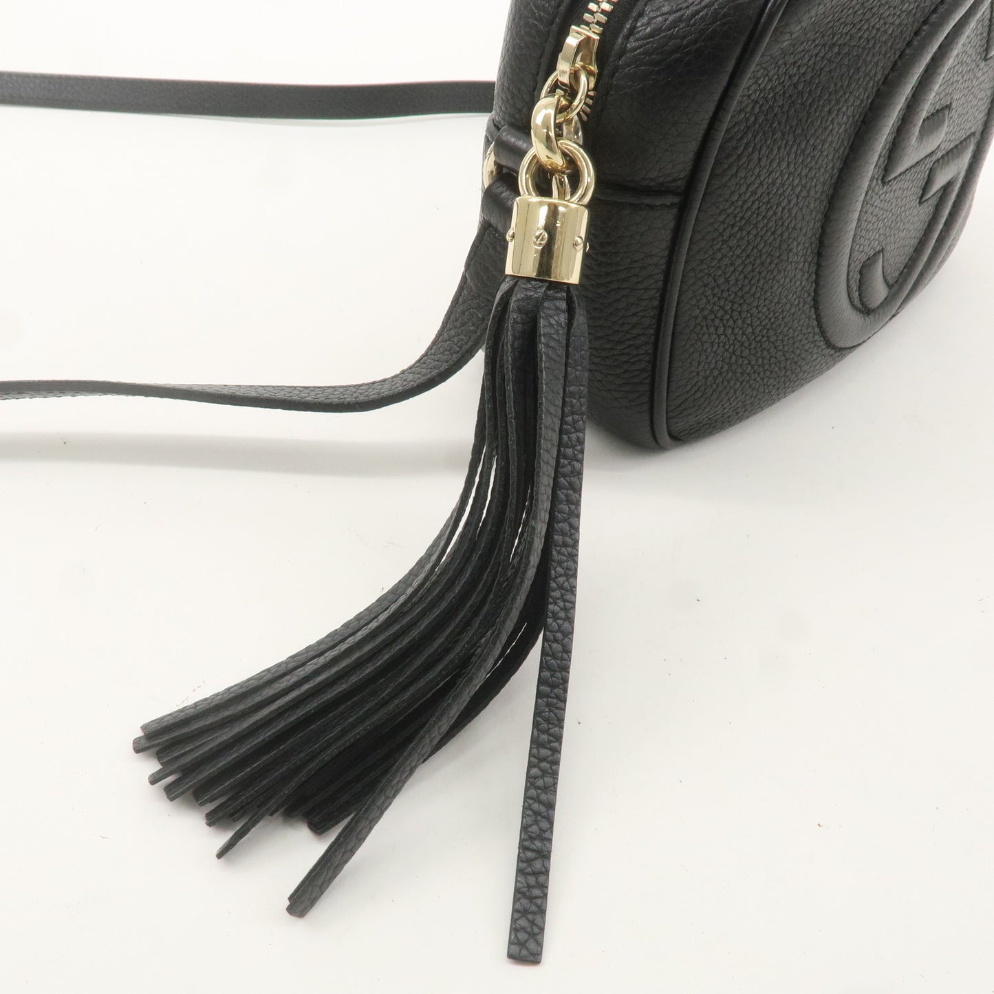 GUCCI SOHO Small Disco Leather Shoulder Bag Crossbody Bag 308364