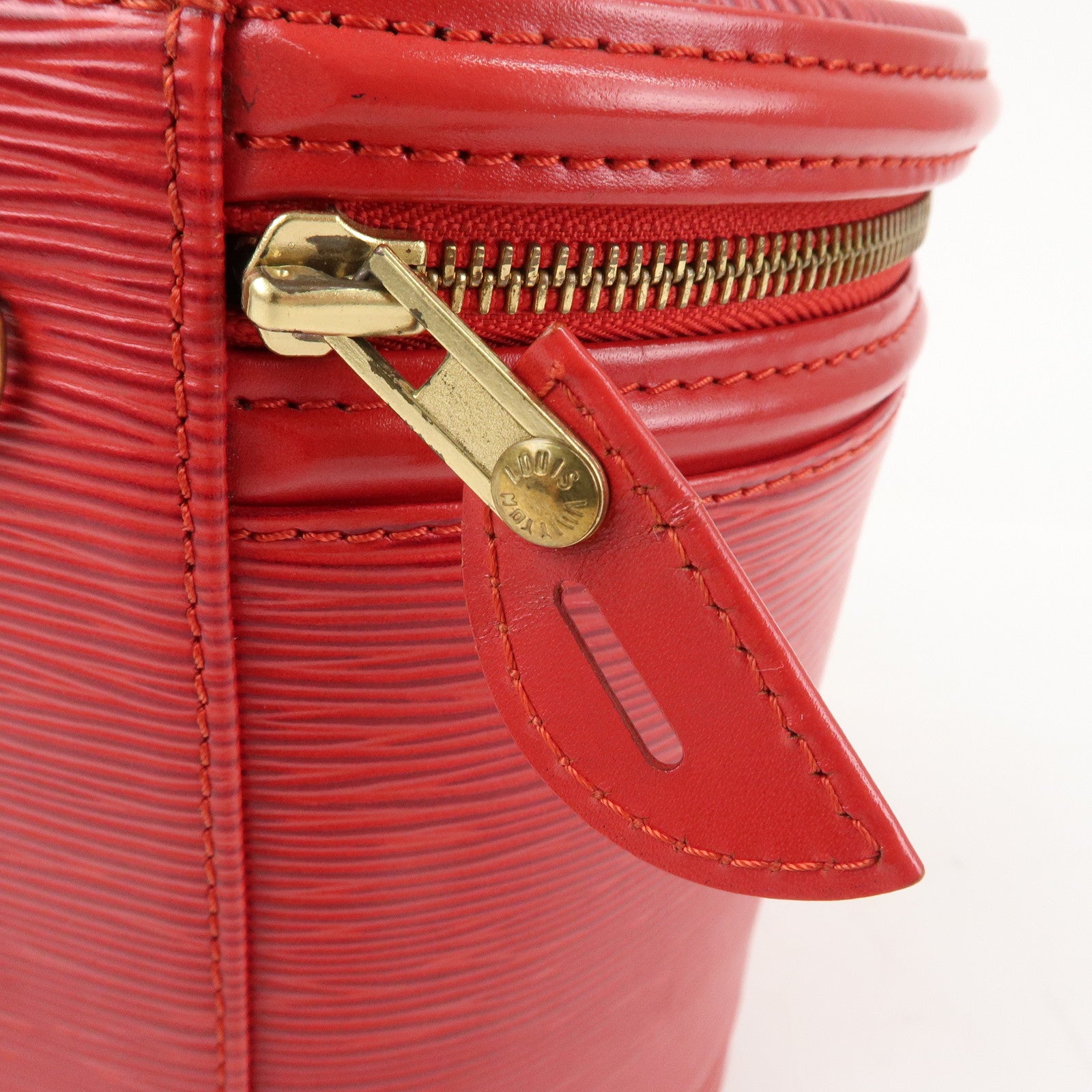 Authentic Louis Vuitton Cannes Red Epi vanity bag