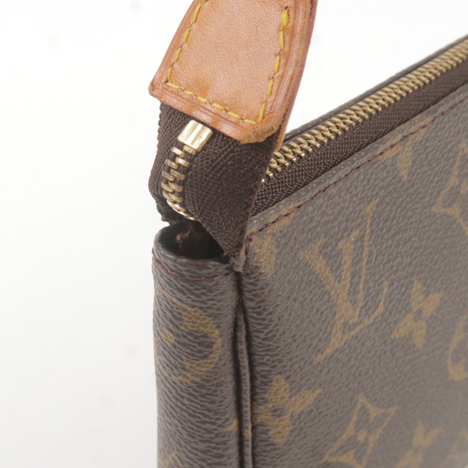 Auth LOUIS VUITTON Pochette Accessoires M51980 Monogram VI0080 Handbag