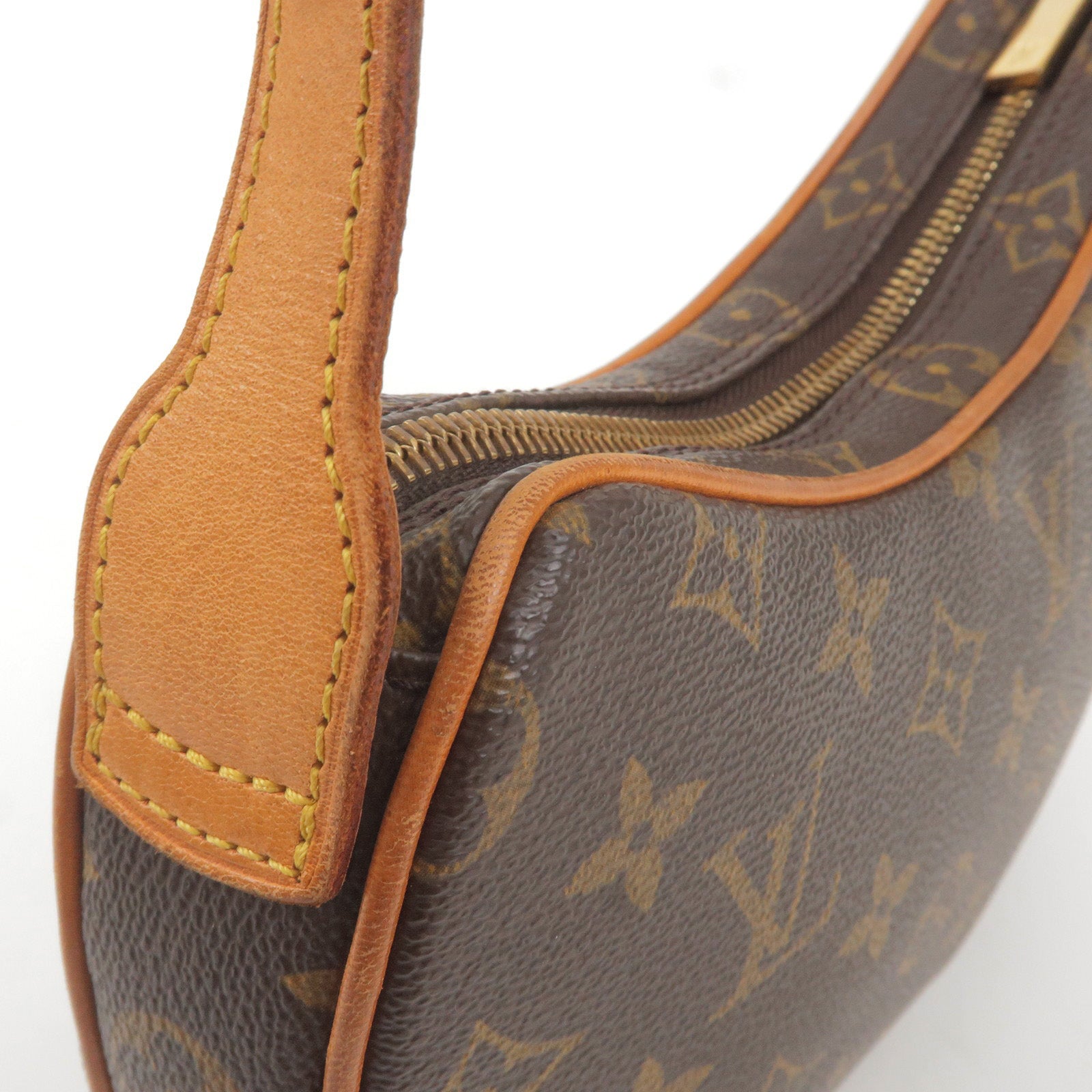 LOUIS VUITTON Pochette Croissant Monogram Shoulder Bag PM M51510