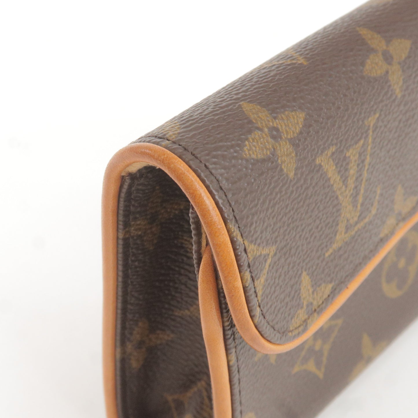 LOUIS VUITTON Pochette Florentine Bum Bag Monogram Leather BR M51855 France  m038