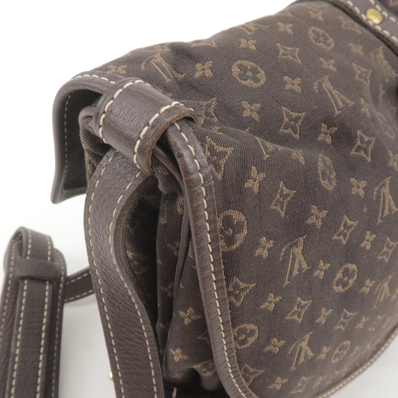 LOUIS VUITTON Shoulder Bag M95227 Saumur Monogram mini run Brown Women –