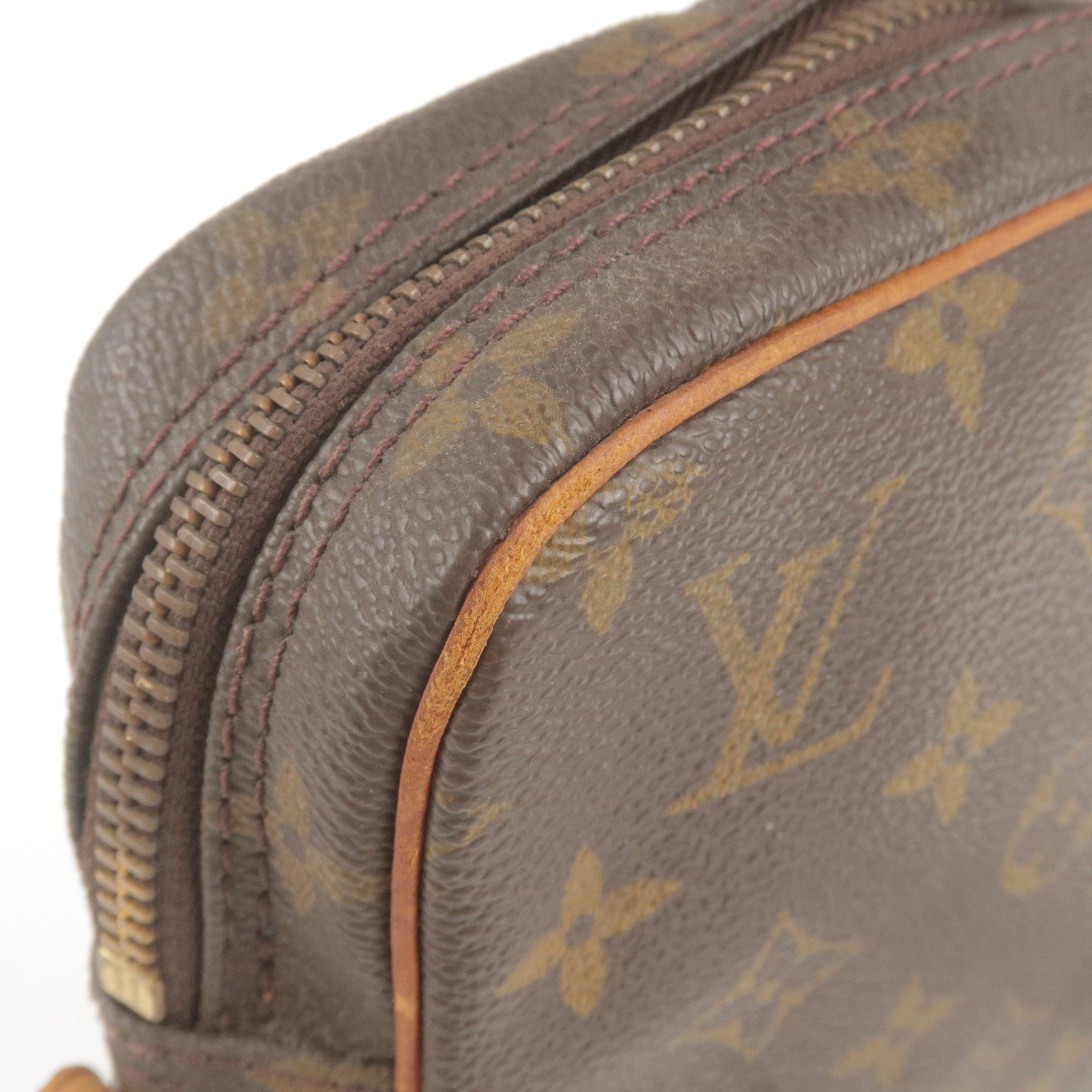 Authentic Louis Vuitton Monogram Danube Shoulder Cross Body Bag M45266 LV  7576F