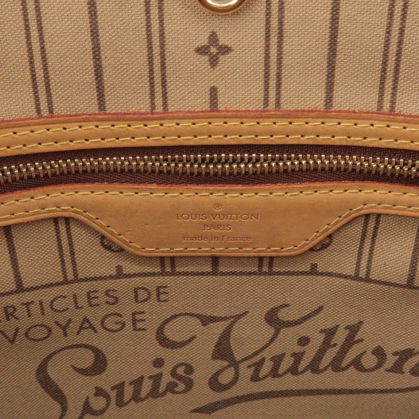 Louis Vuitton Articles De Voyage Monogram Tote