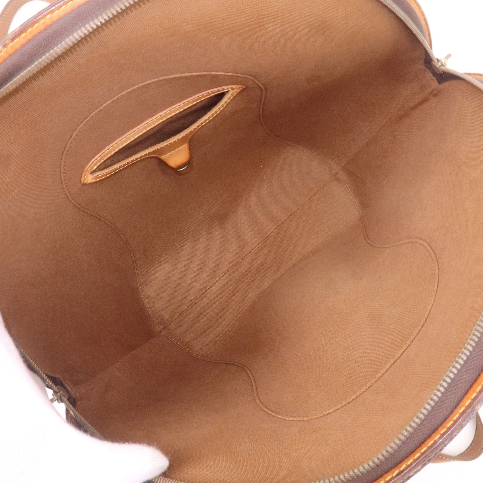 LOUIS VUITTON Monogram Ellipse Shopping Shoulder Bag M51128 Brown Auth TM997