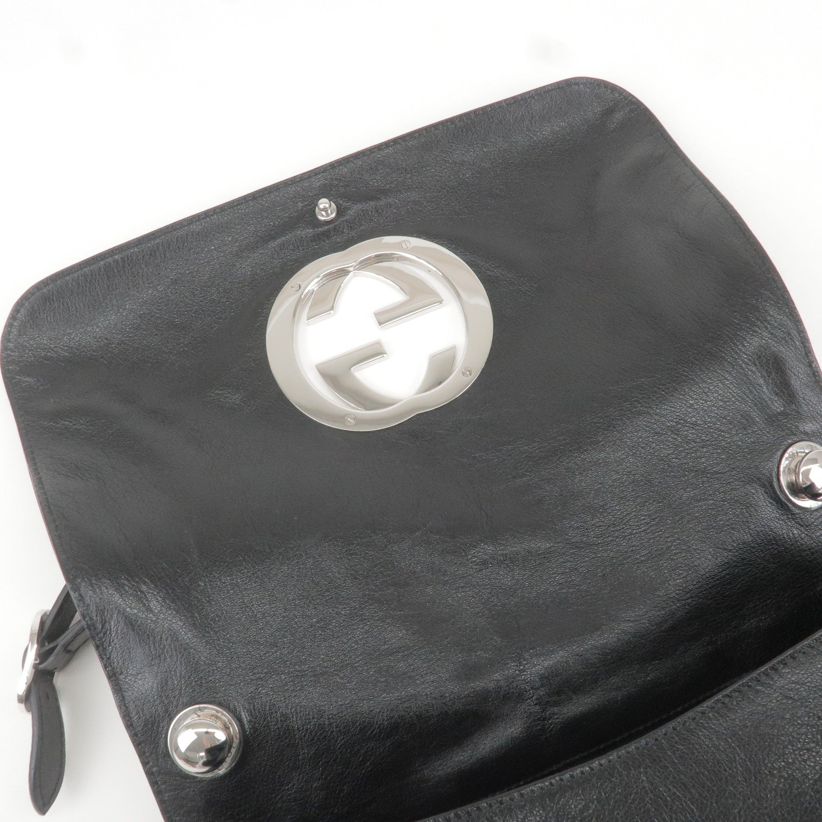 Shoulder bag with Interlocking G