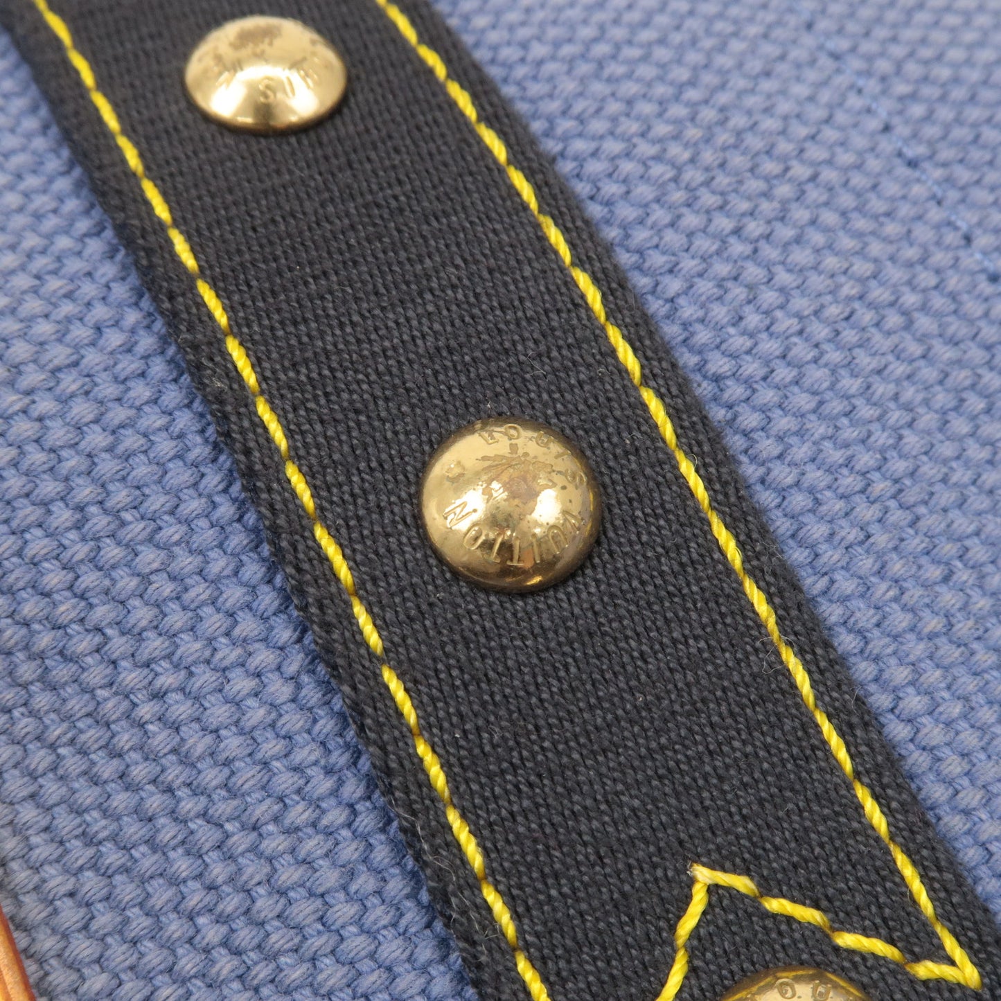 Louis Vuitton Antigua Besace PM Shoulder Bag Blue M40081