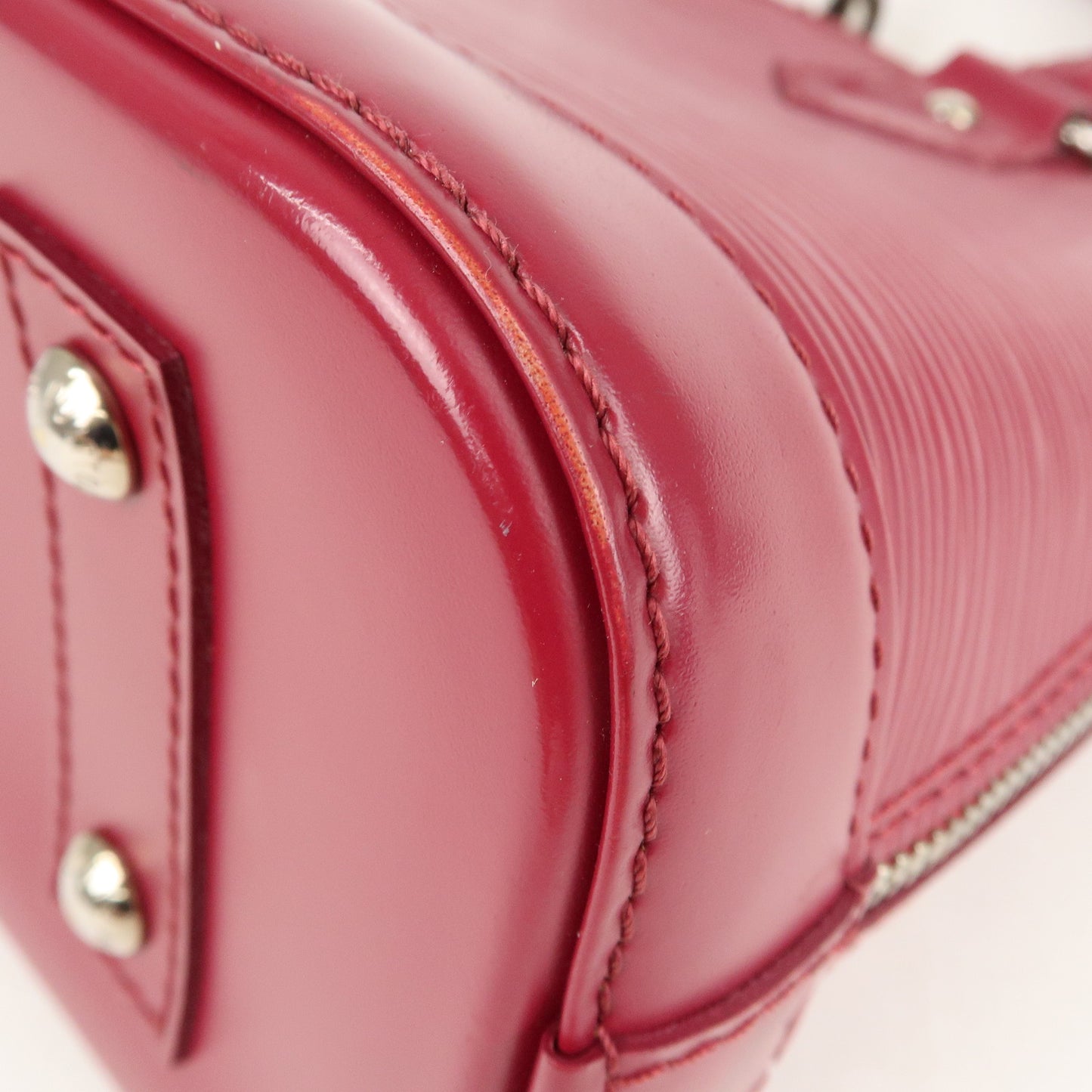 Louis Vuitton Epi Alma BB Hand Bag Shoulder Bag Fuchsia M40851