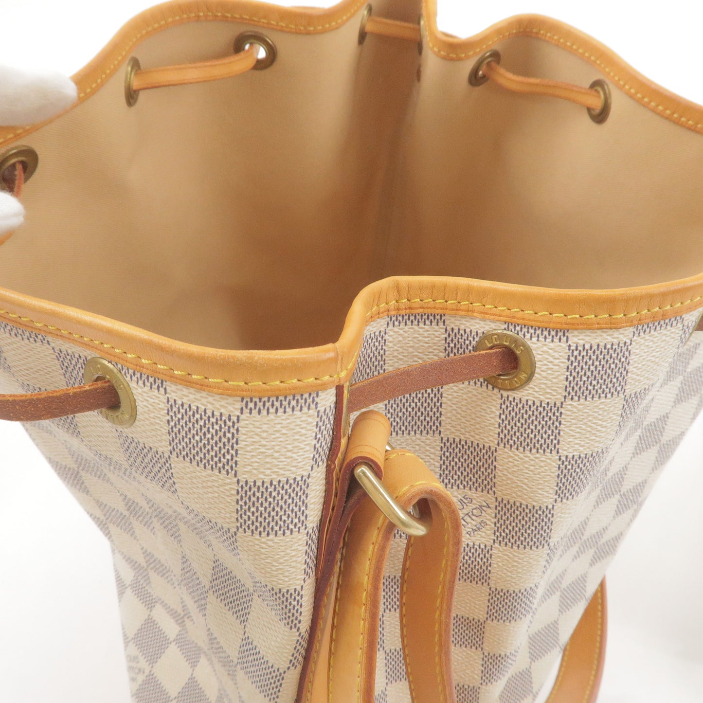 Louis Vuitton Damier Azur Noe Shoulder Bag N42222