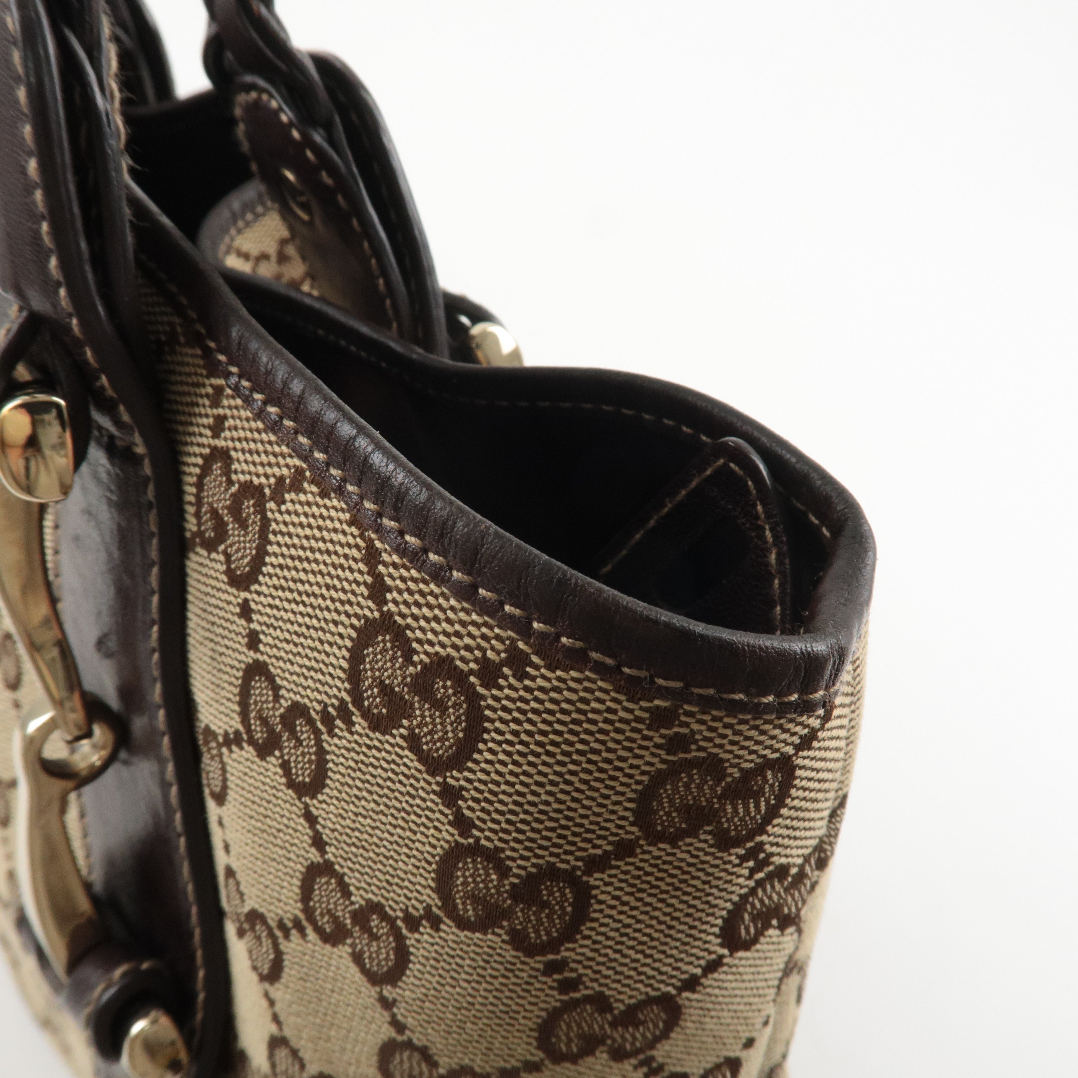 gucci Wei Kuriertasche aus GG Supreme Schwarz - ep_vintage