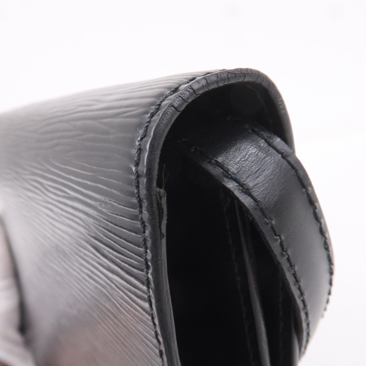 Louis Vuitton, Small Epi Noir Handbag, black textured ep…