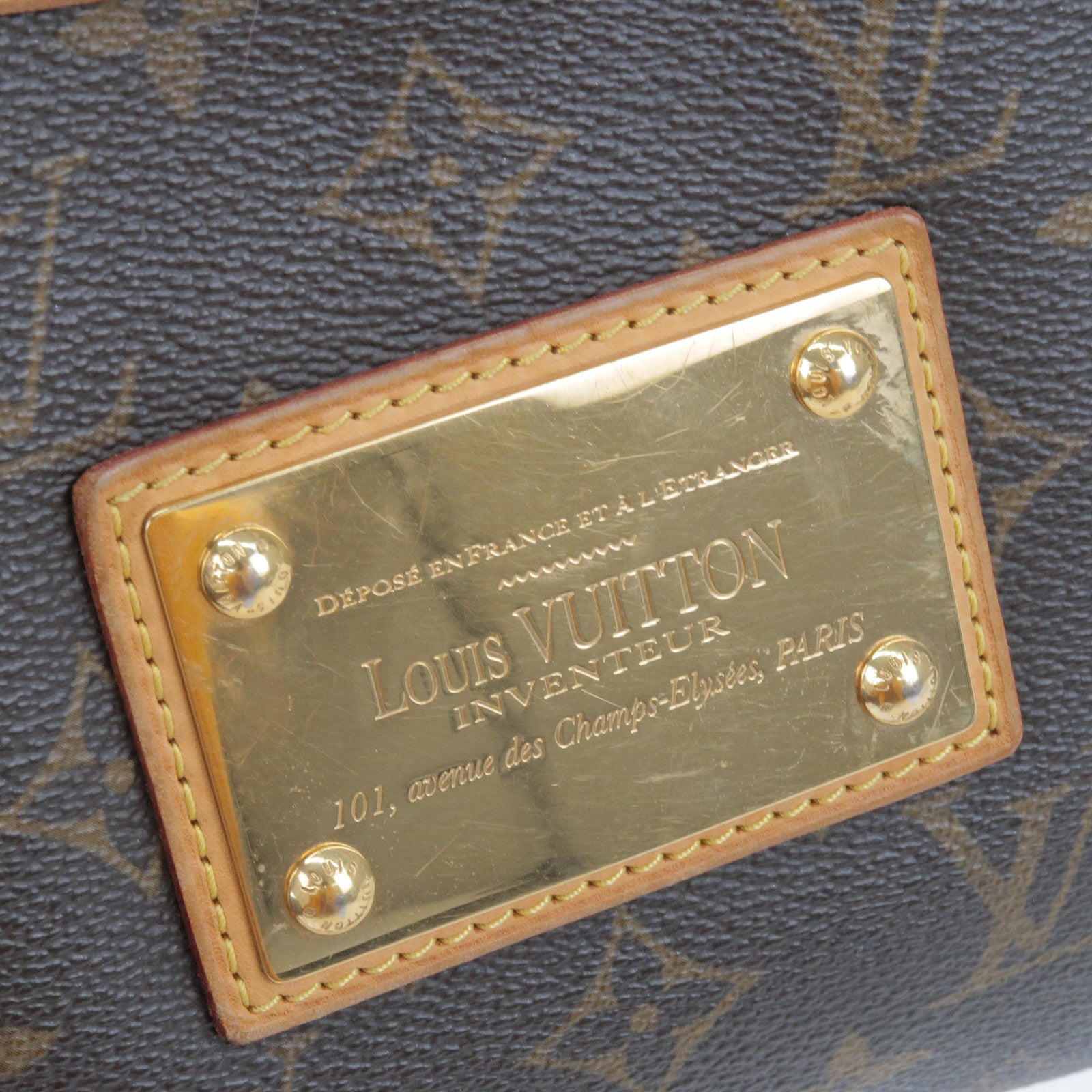 LOUIS VUITTON Monogram Thames PM Shoulder Bag M56384 LV Auth am4173A