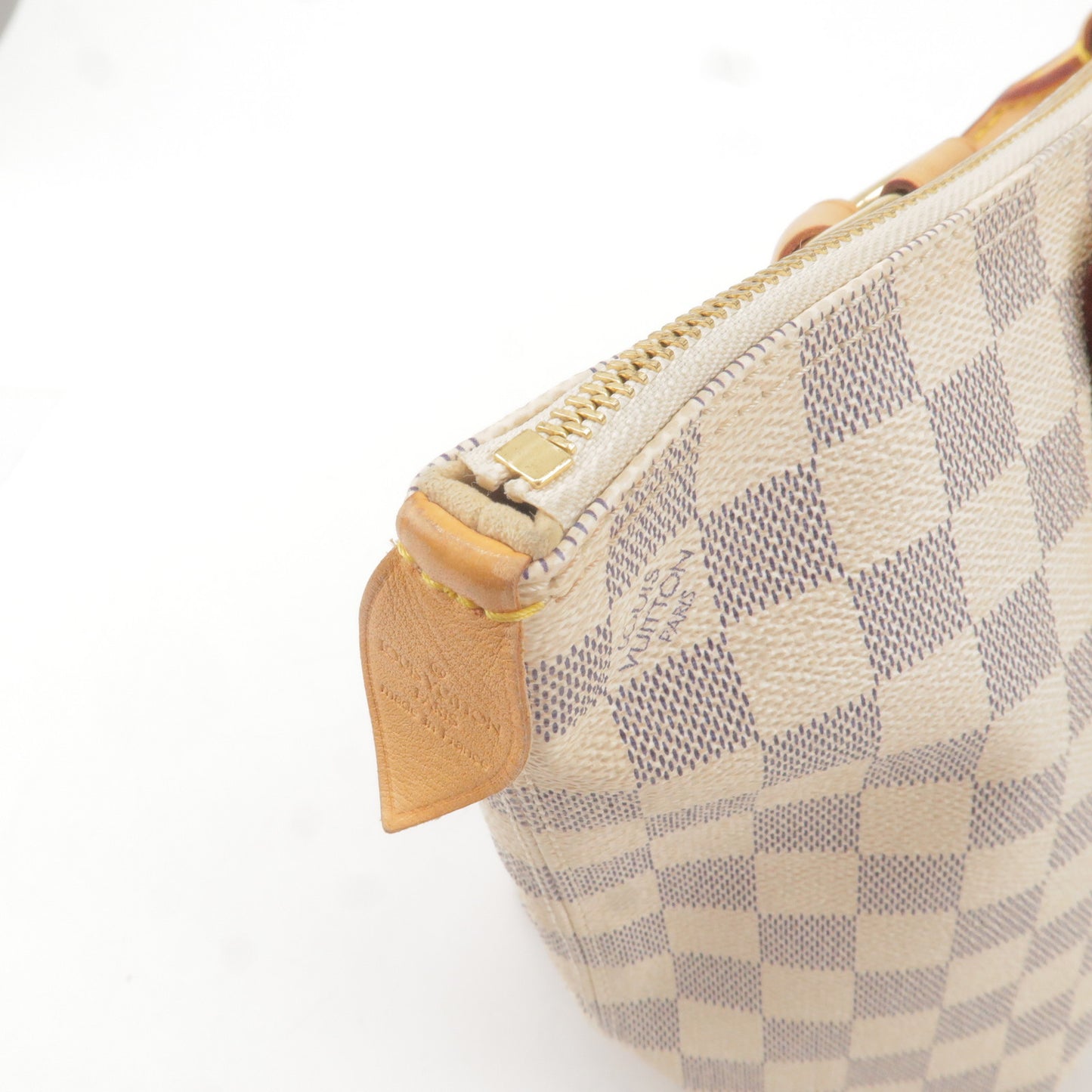 Louis Vuitton Damier Azur Saleya PM Tote Bag Hand Bag N51186