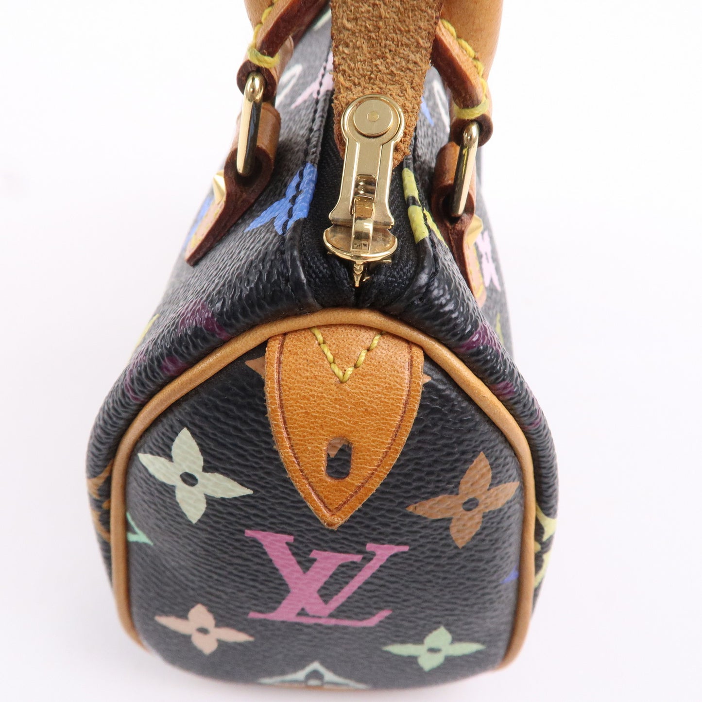Louis Vuitton Monogram Multi Color Mini Speedy&Strap M92644 J00145