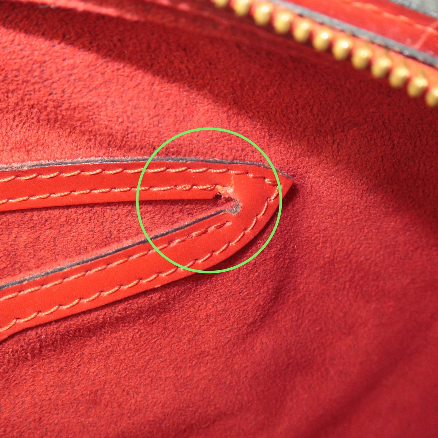 Louis Vuitton Epi Soufflo Hand Bag Castillian Red M522227