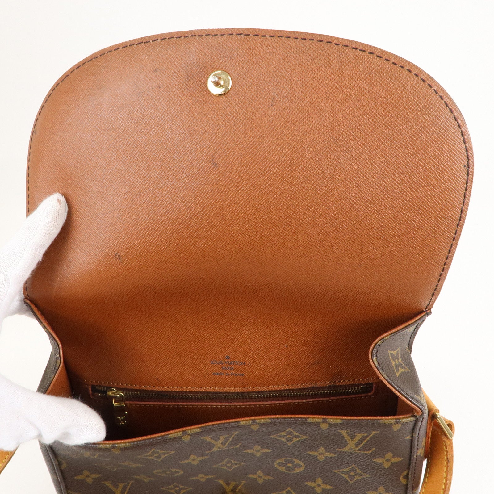 LOUIS VUITTON Louis Vuitton Mini Bowat Shape Shoulder Bag Pink Black Gold  Metal Fittings Pochette
