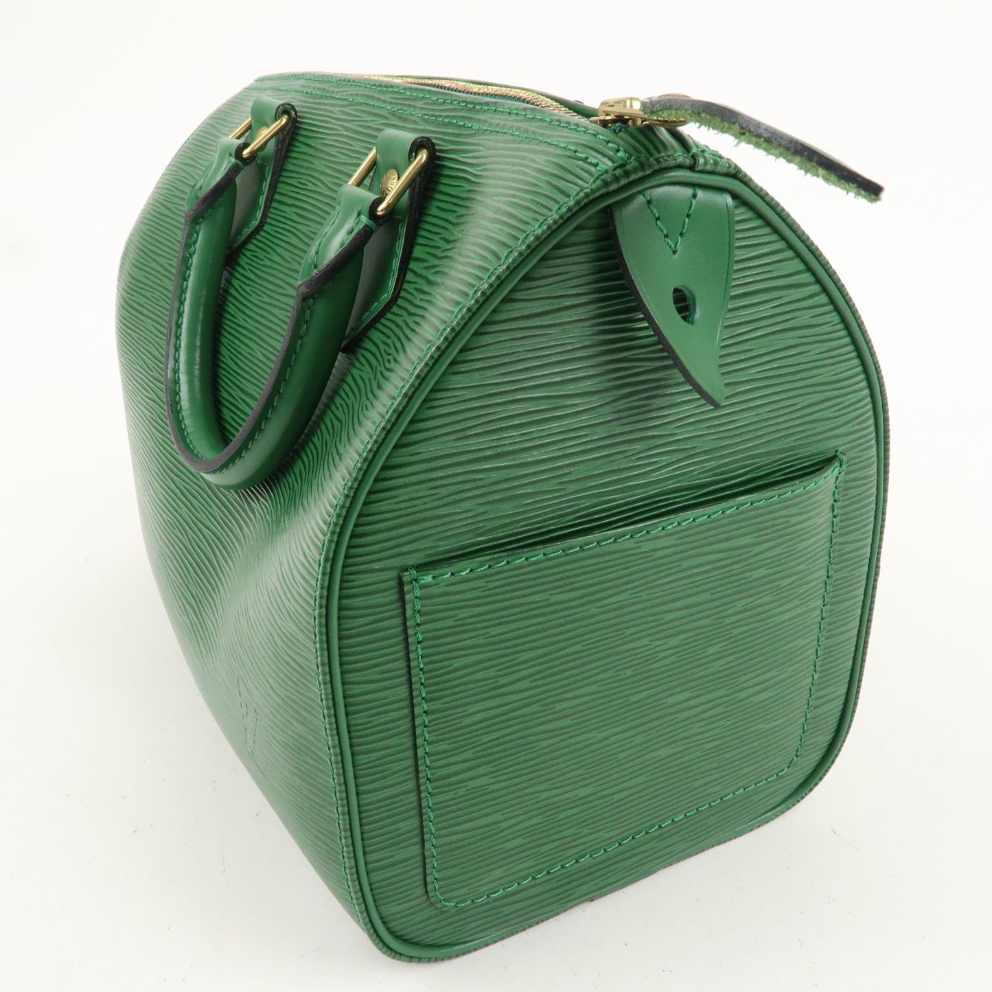 Louis Vuitton Epi Speedy 25 Hand Boston Bag Borneo Green M43014