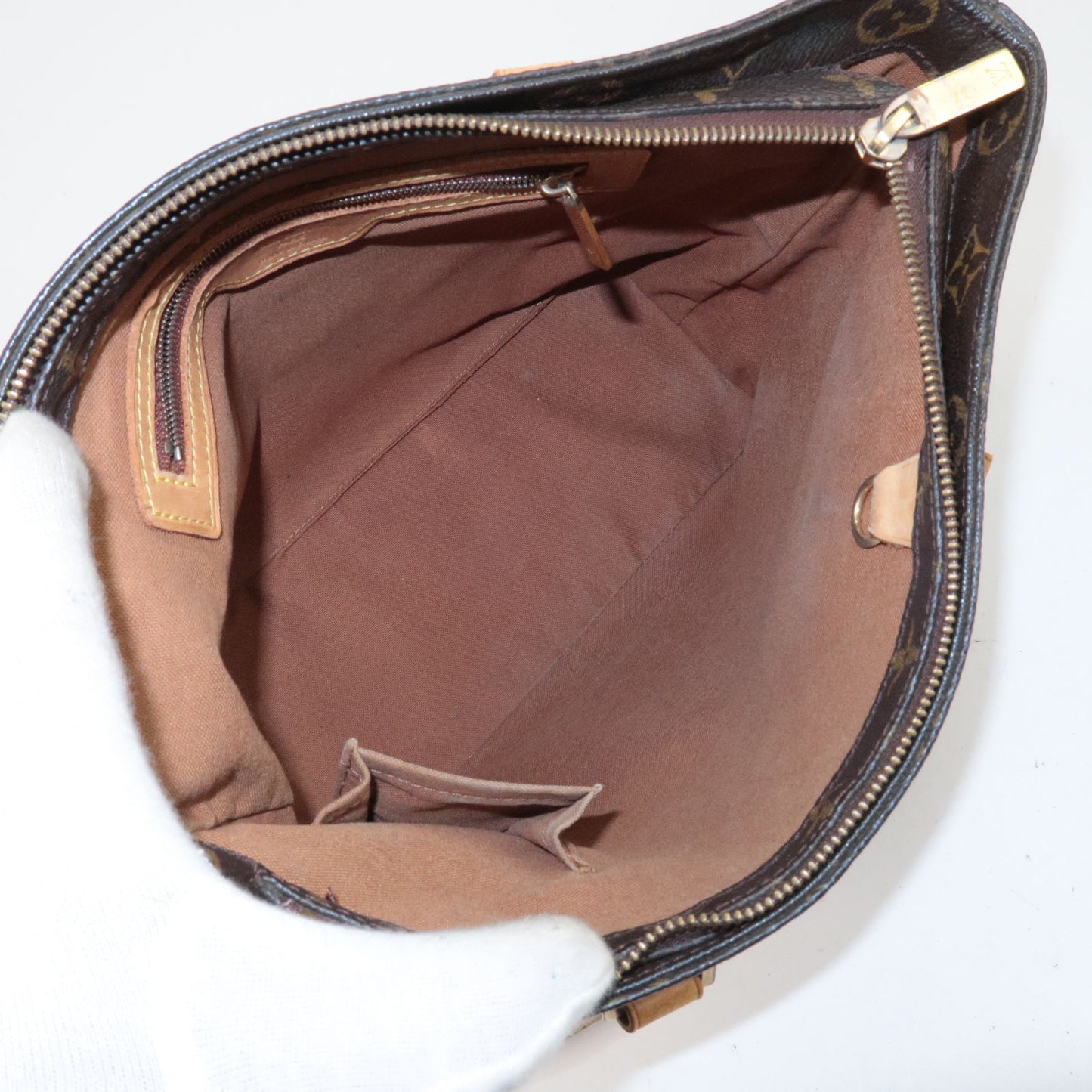 Louis Vuitton Monogram Cabas Piano Tote Bag Hand Bag M51148